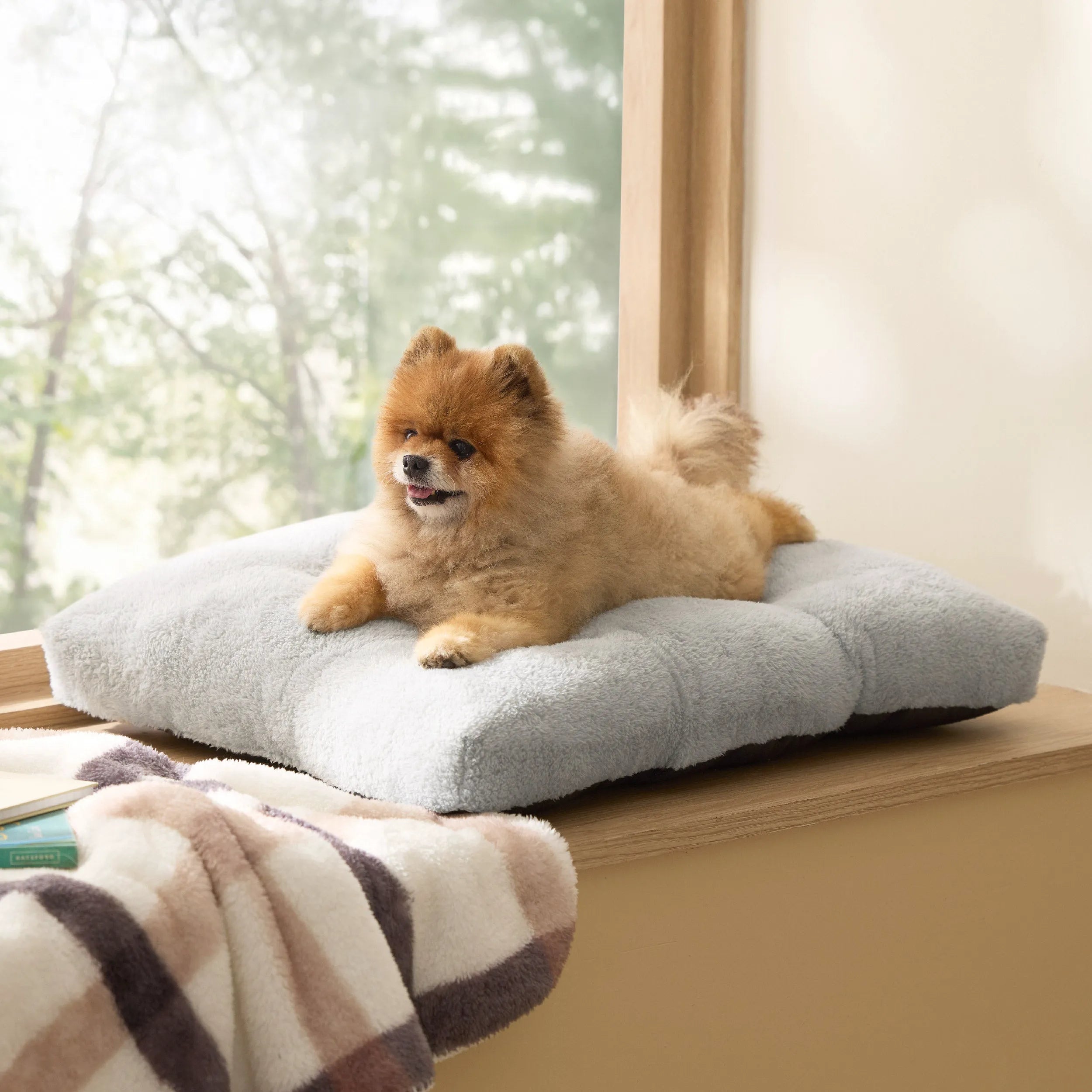 Fluffy Dog Bed Mat