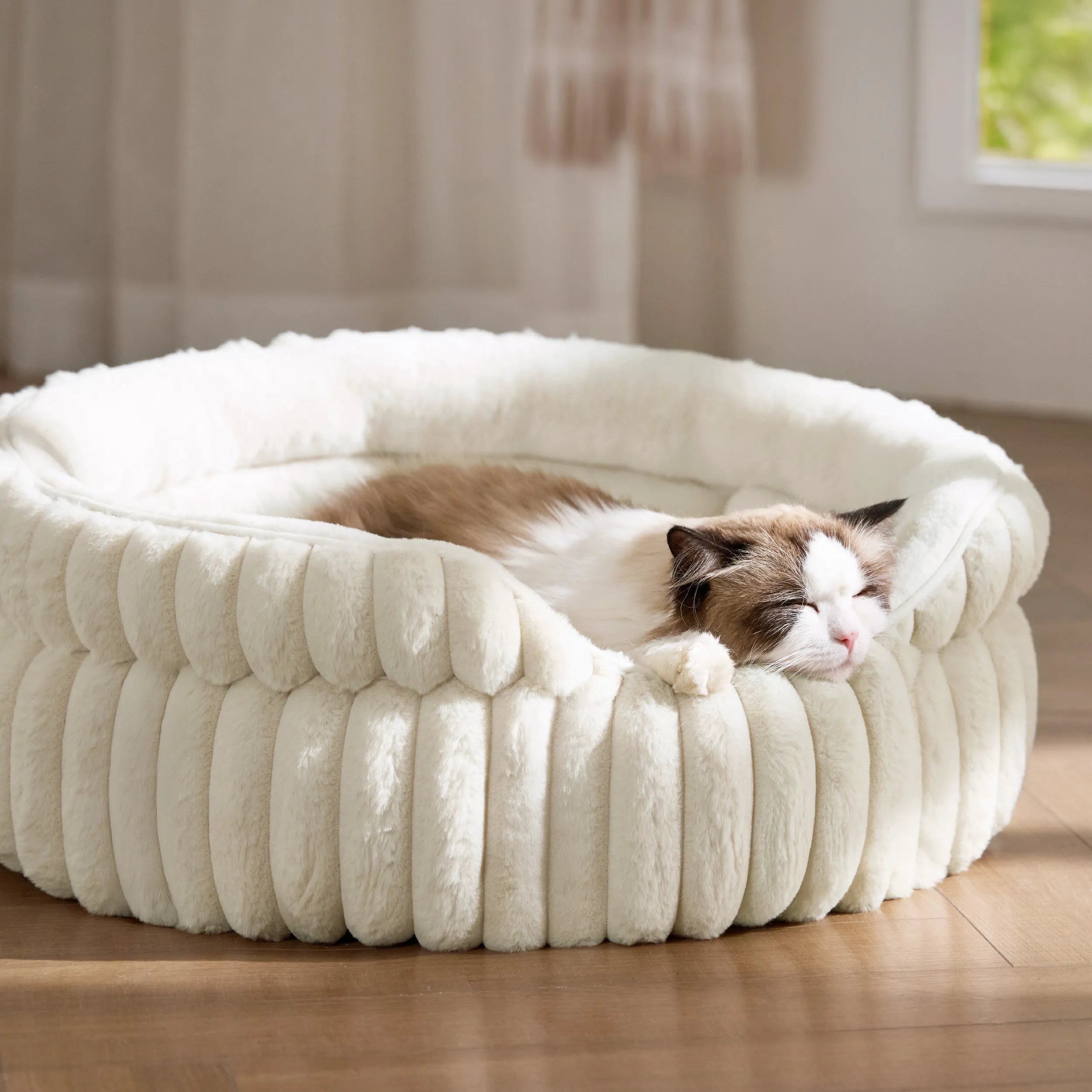 ComfyFleece™ Dual-Layer Cat Bed