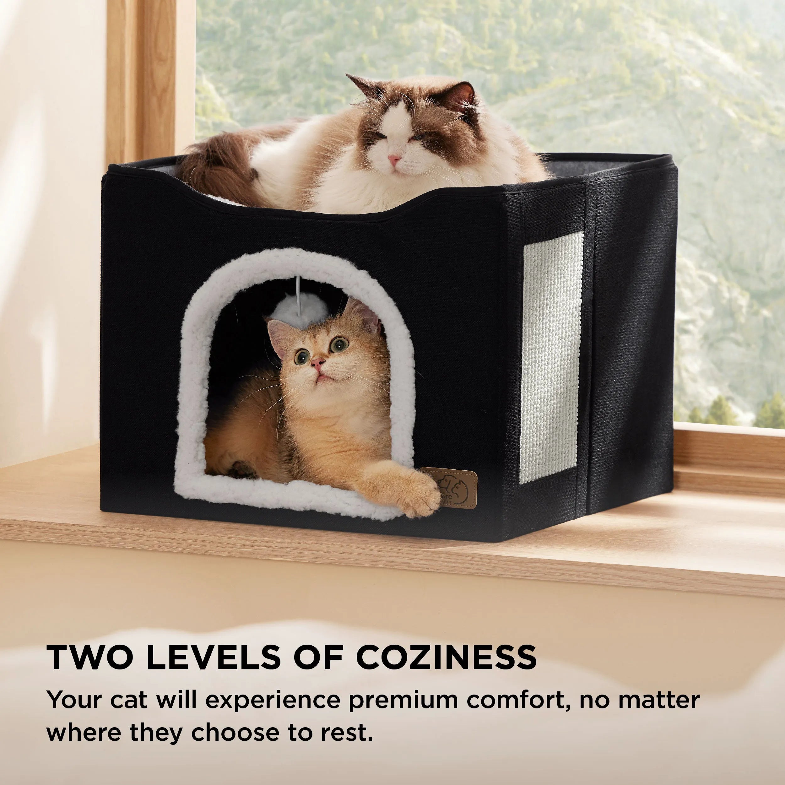 Indoor Cat Bed and House for Pets