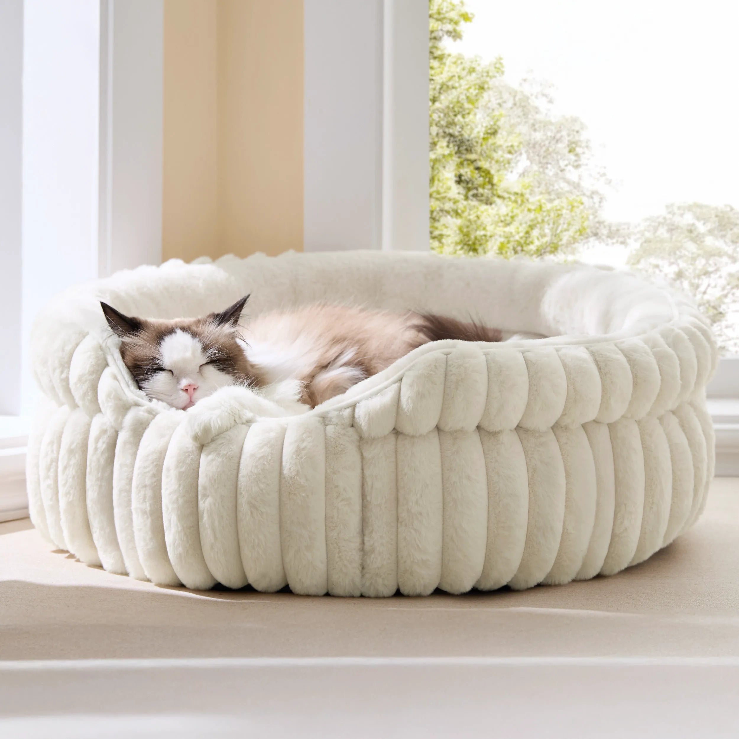 ComfyFleece™ Dual-Layer Cat Bed