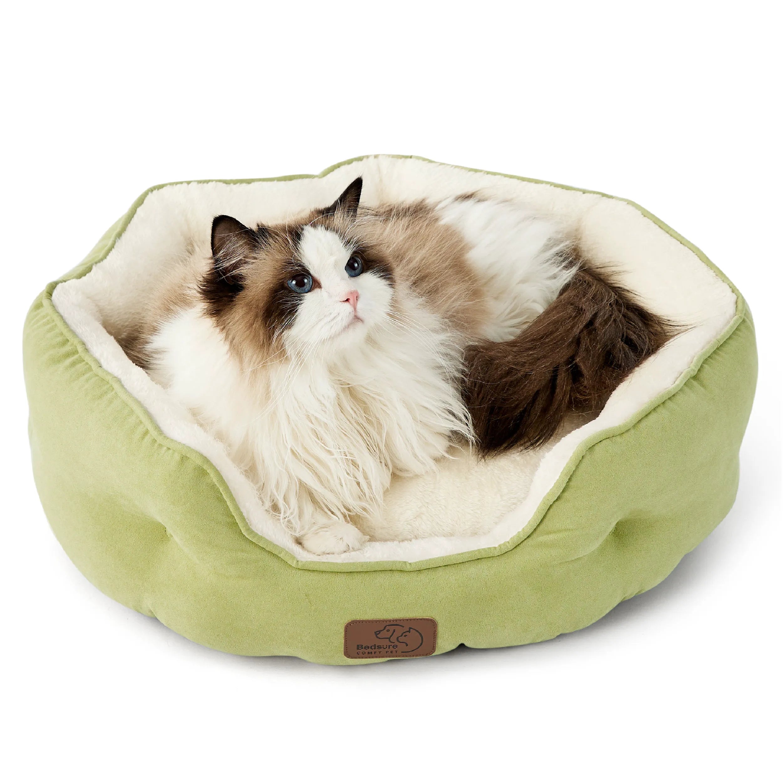 Round Solid Pet Bed