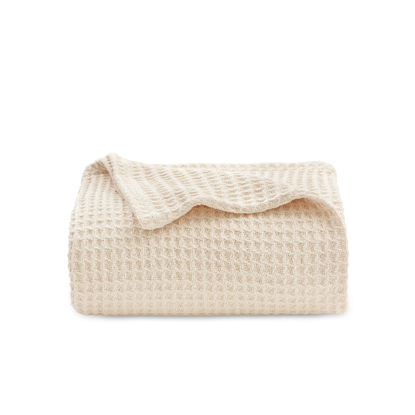 Cotton Waffle Weave Blanket