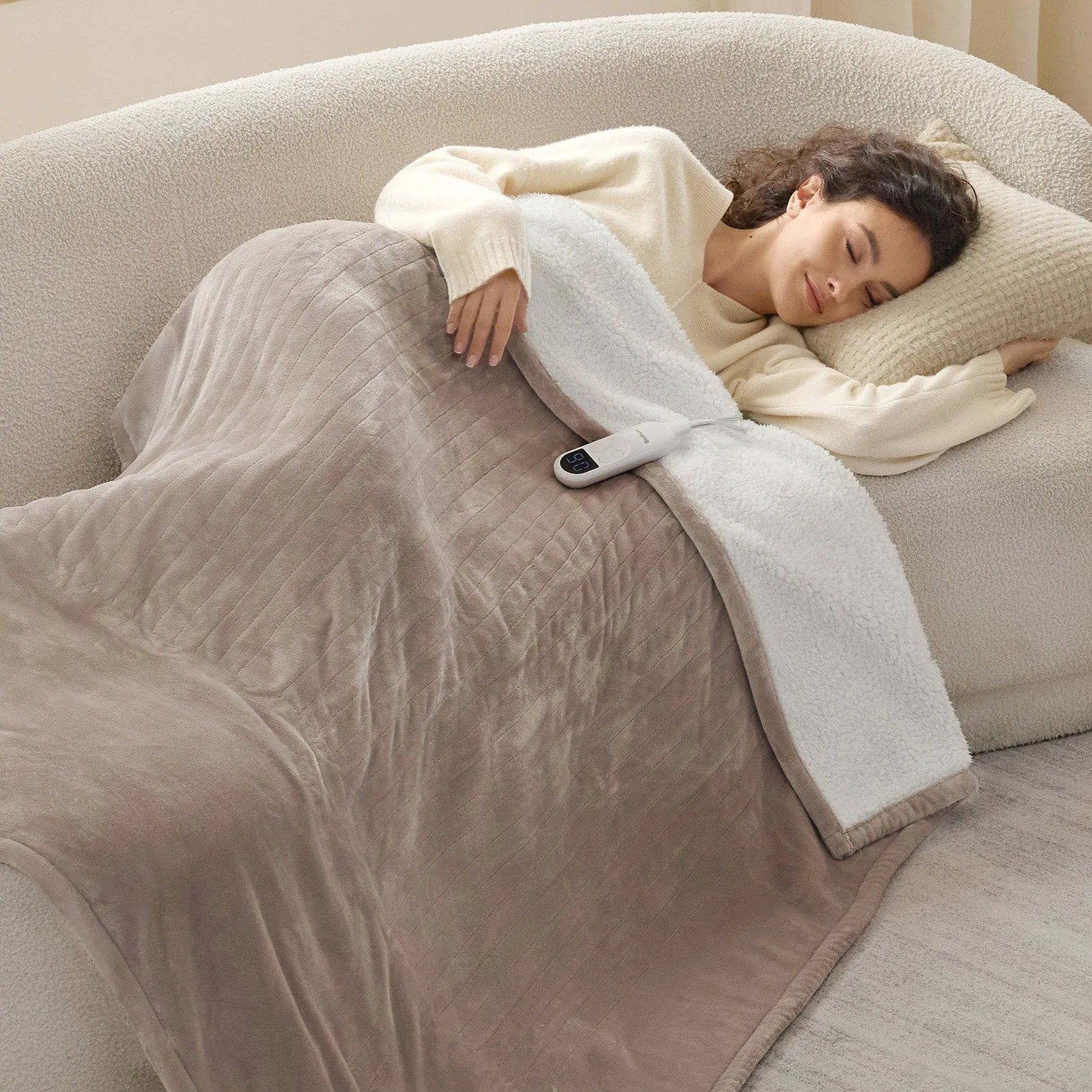 Heated Flannel Blanket