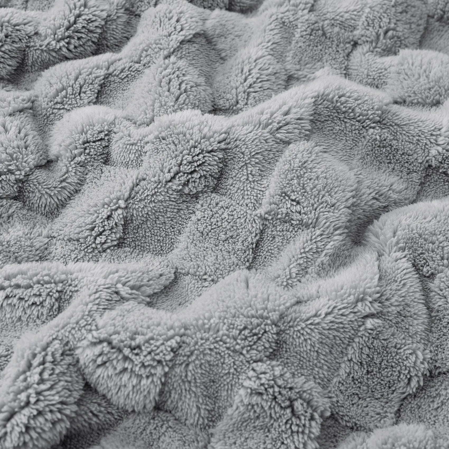 Jacquard Shaggy Sherpa Blanket