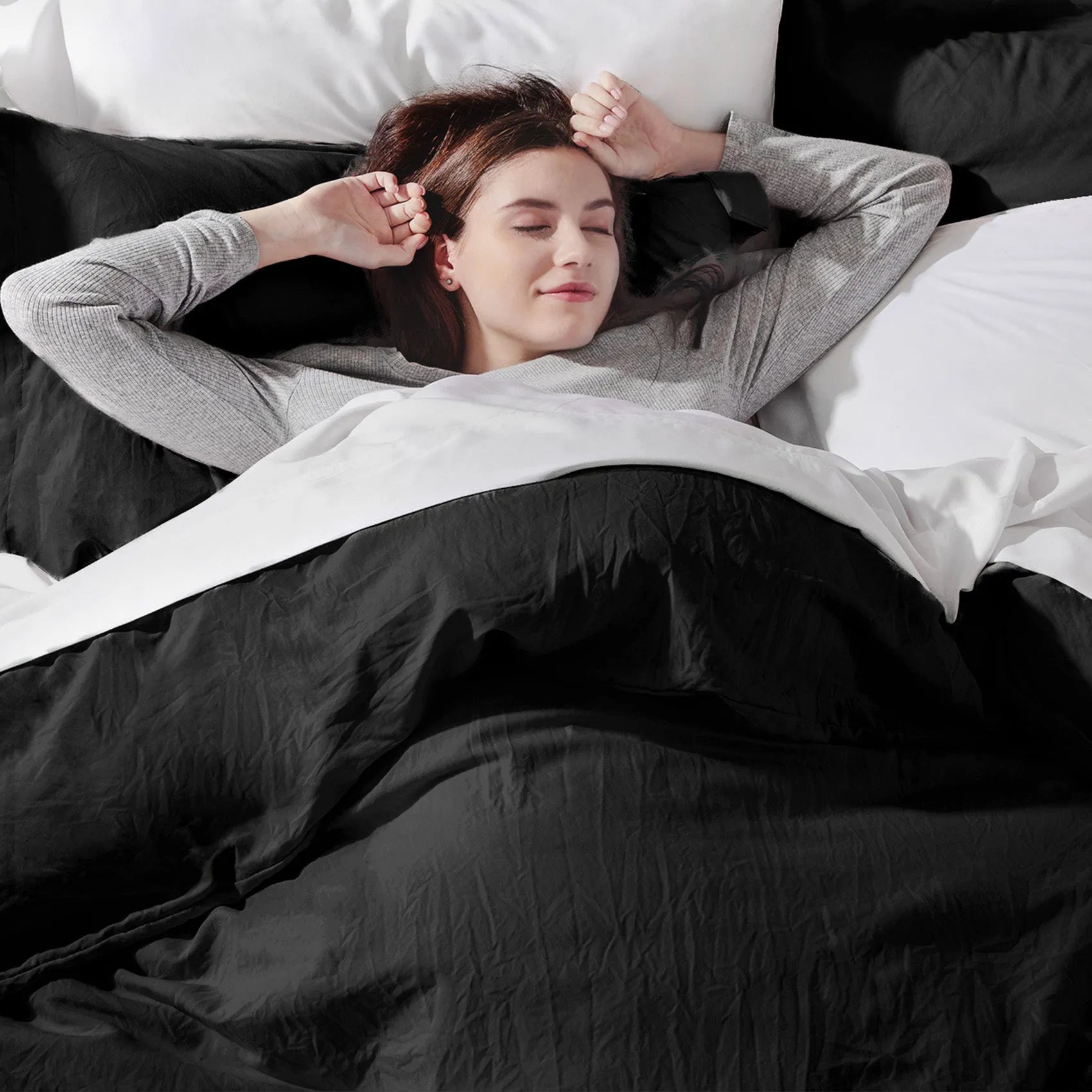 Ultra-Soft Hypoallergenic Microfiber Duvet Cover Set
