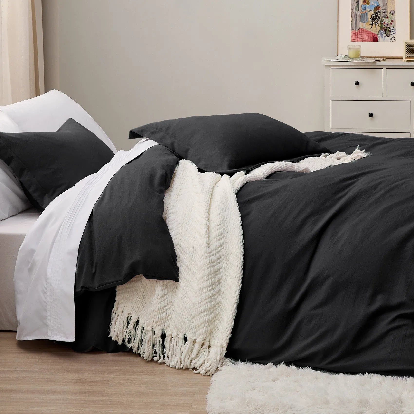 Ultra-Soft Hypoallergenic Microfiber Duvet Cover Set