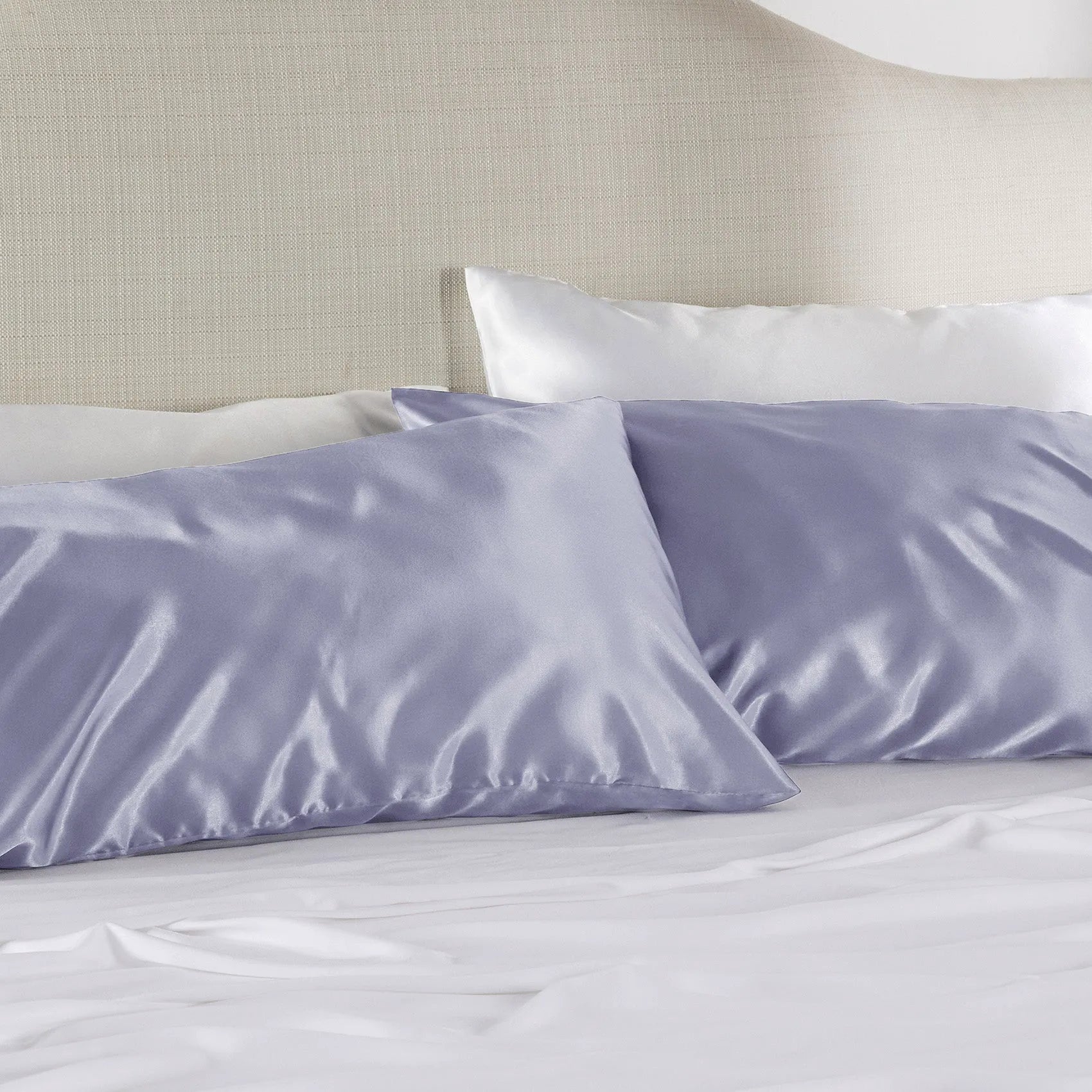 Luxurious Solid Satin Pillowcase
