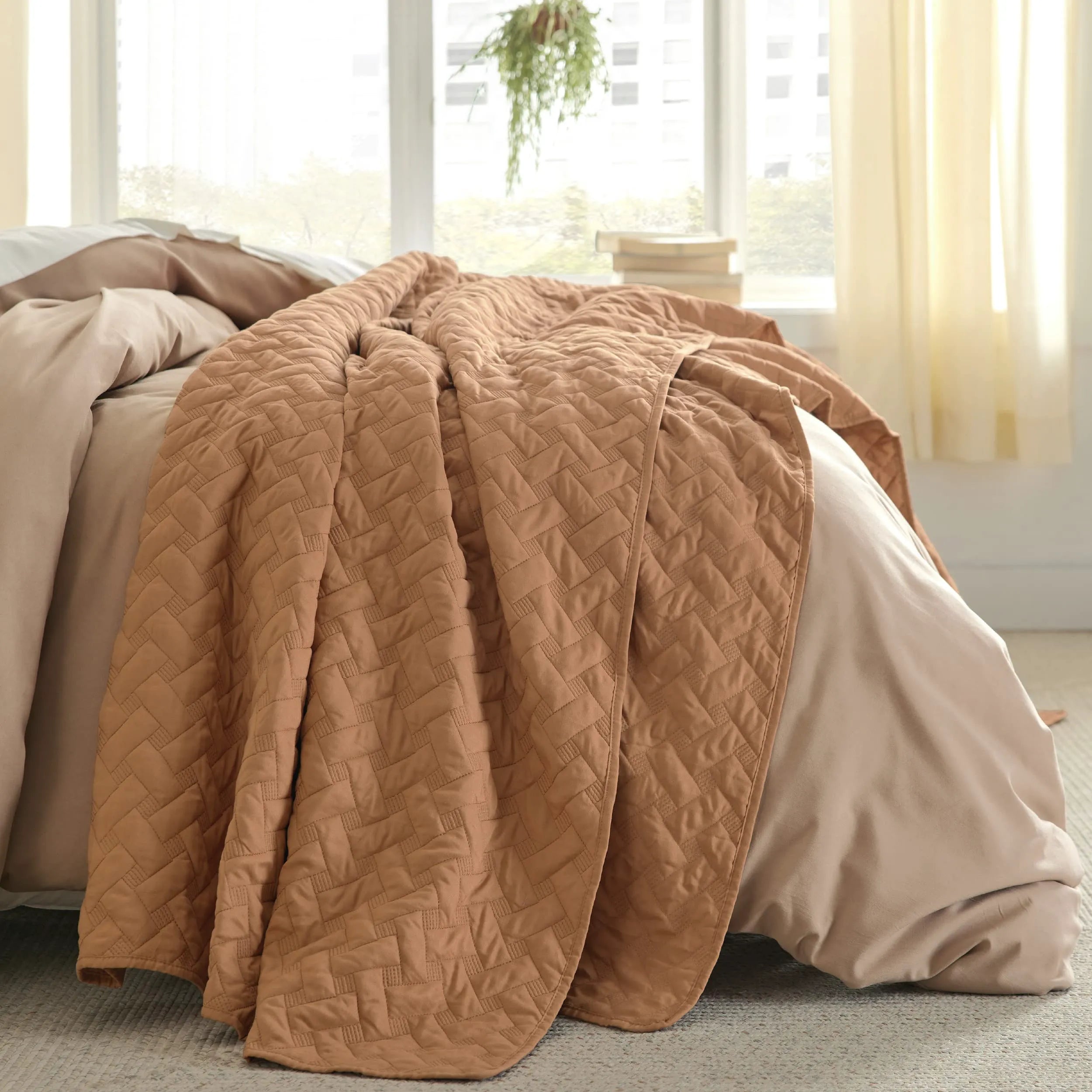 Basketweave Quilt Set