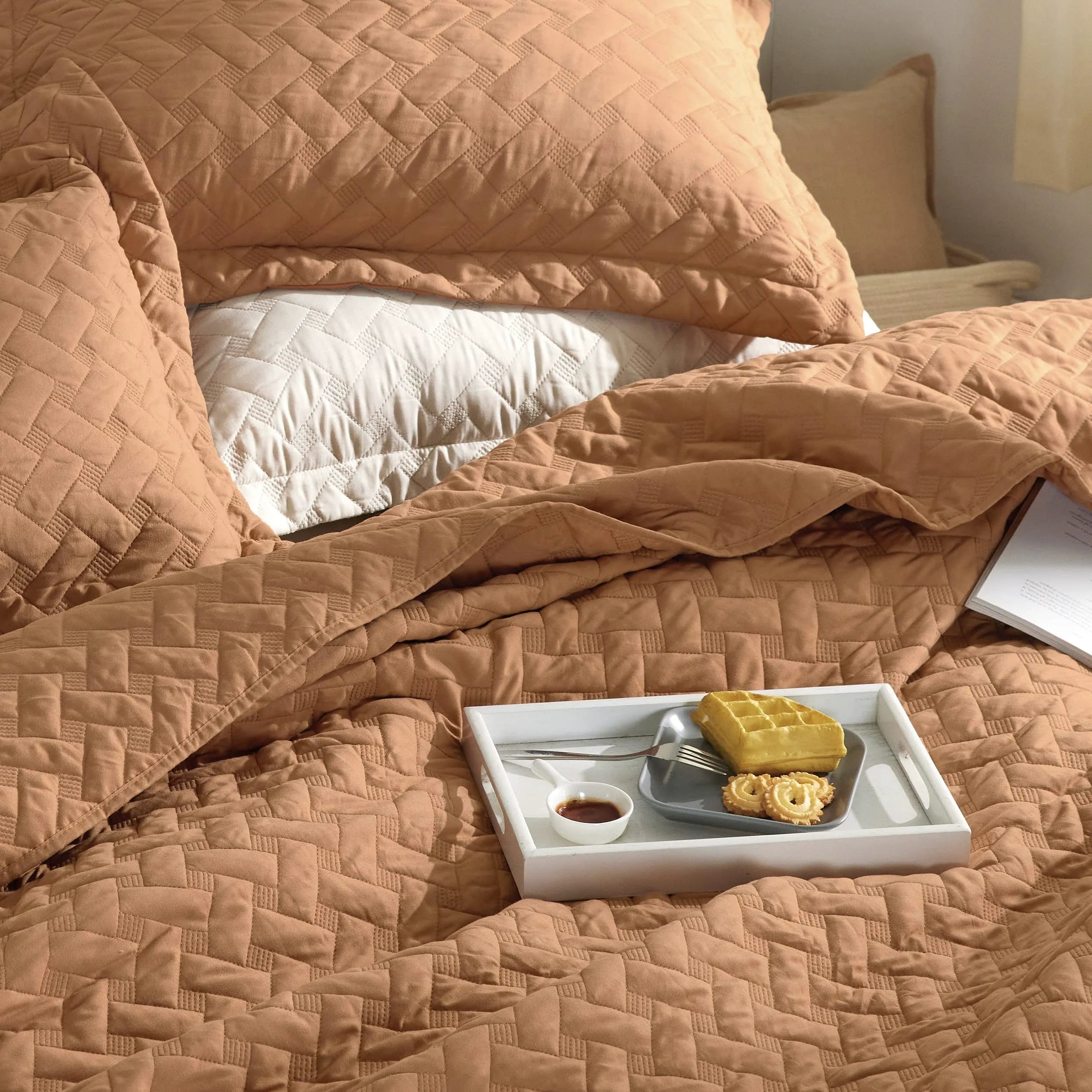 Basketweave Quilt Set