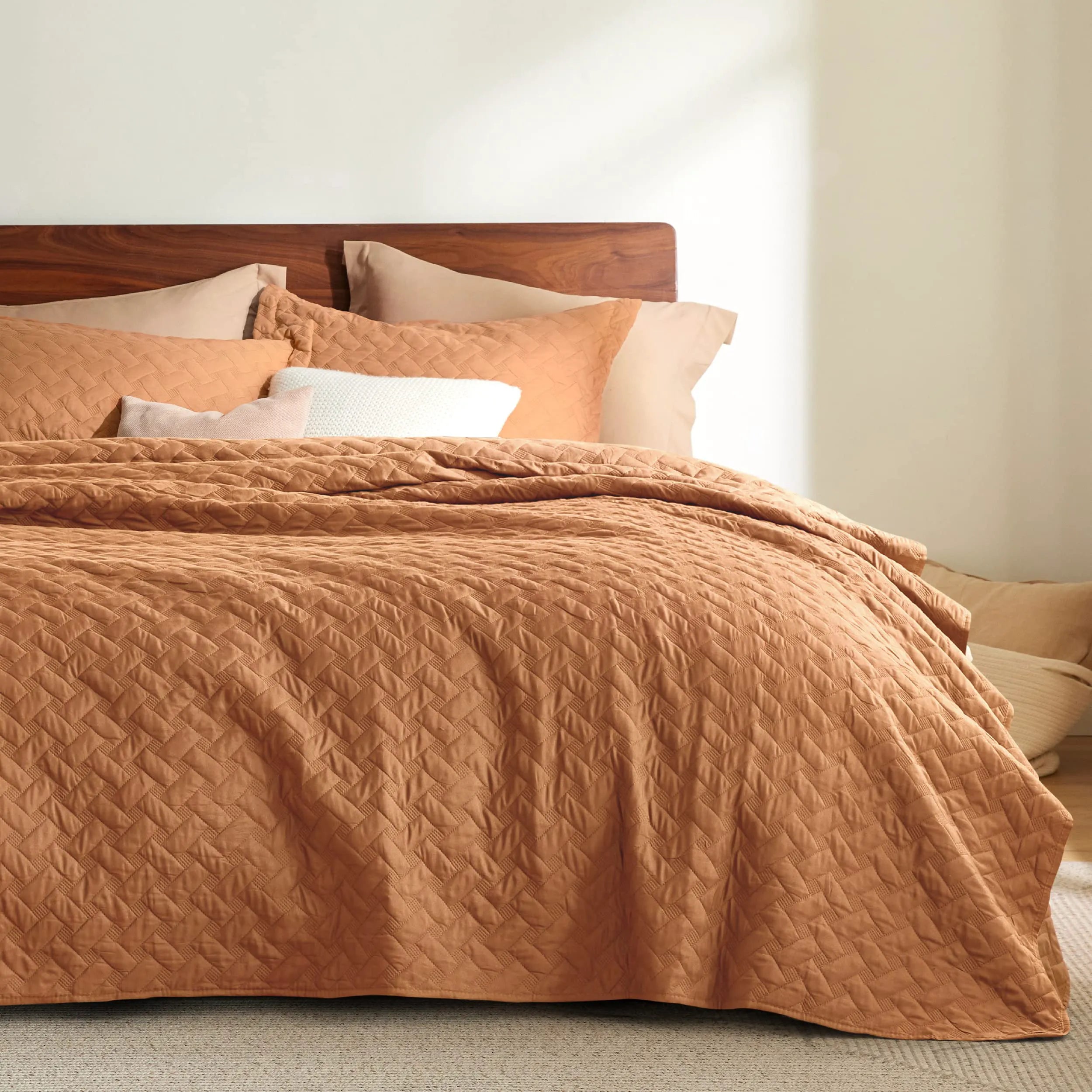 Basketweave Quilt Set