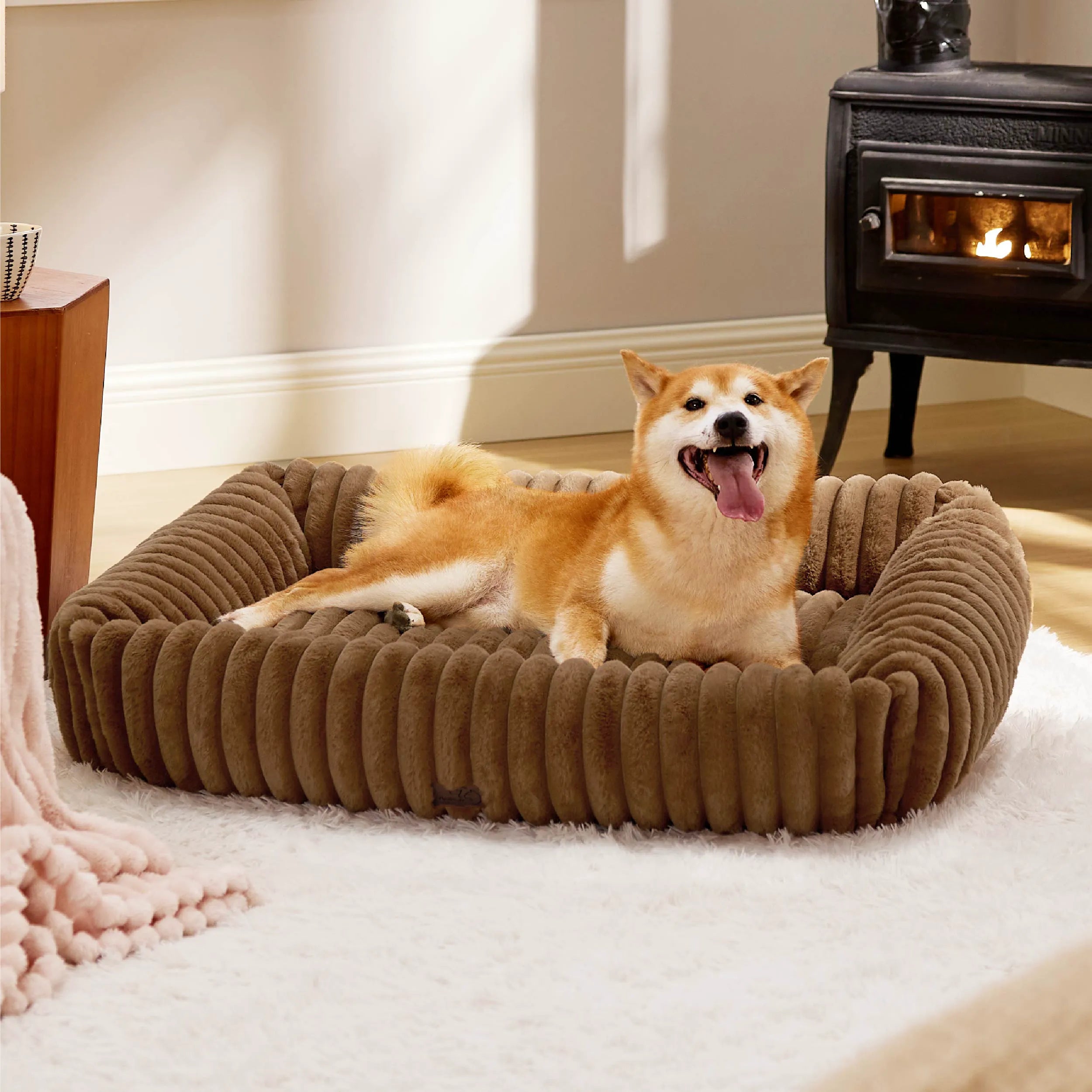 ComfyFleece™ Rectangular Dog Bed