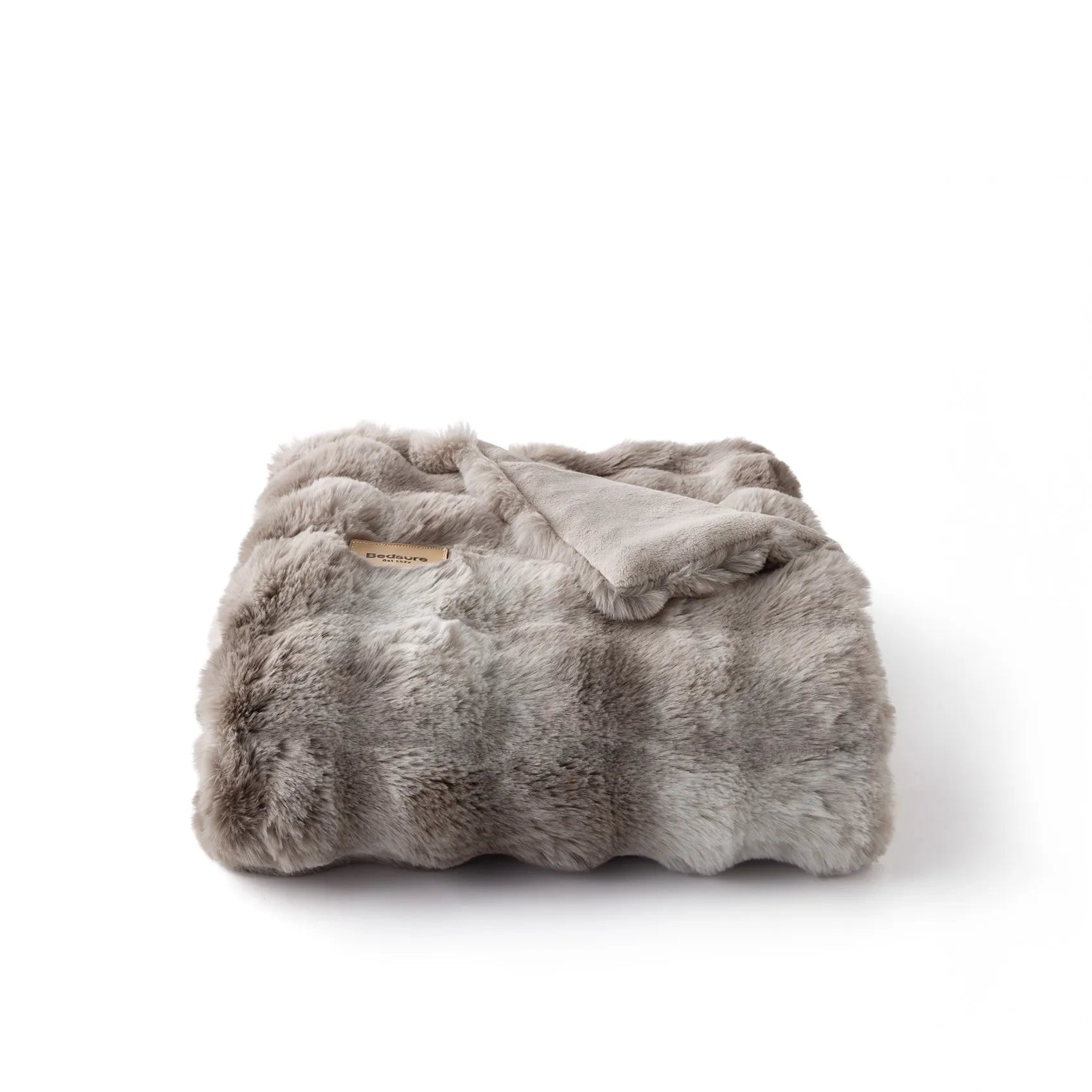 Faux Fur Bubble Blanket