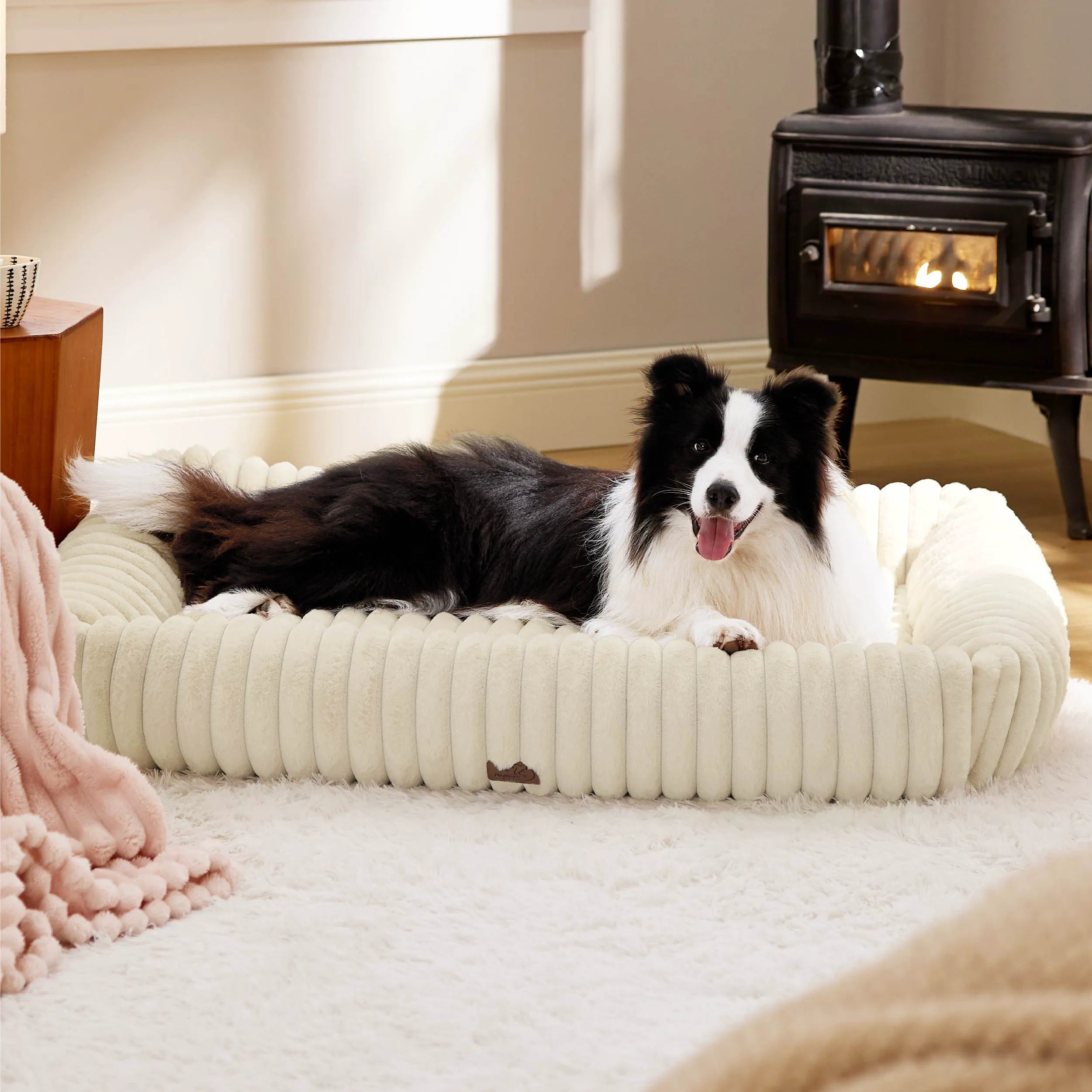 ComfyFleece™ Rectangular Dog Bed