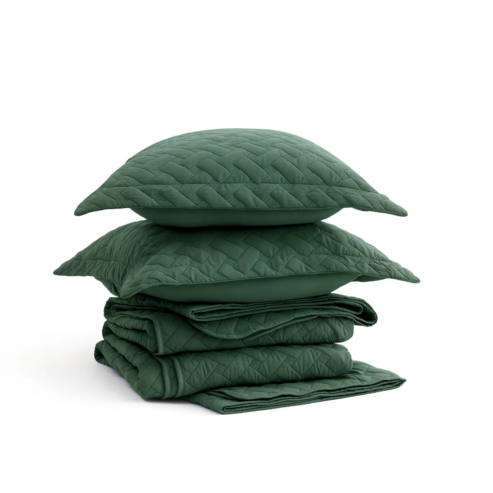 Basketweave Quilt Set