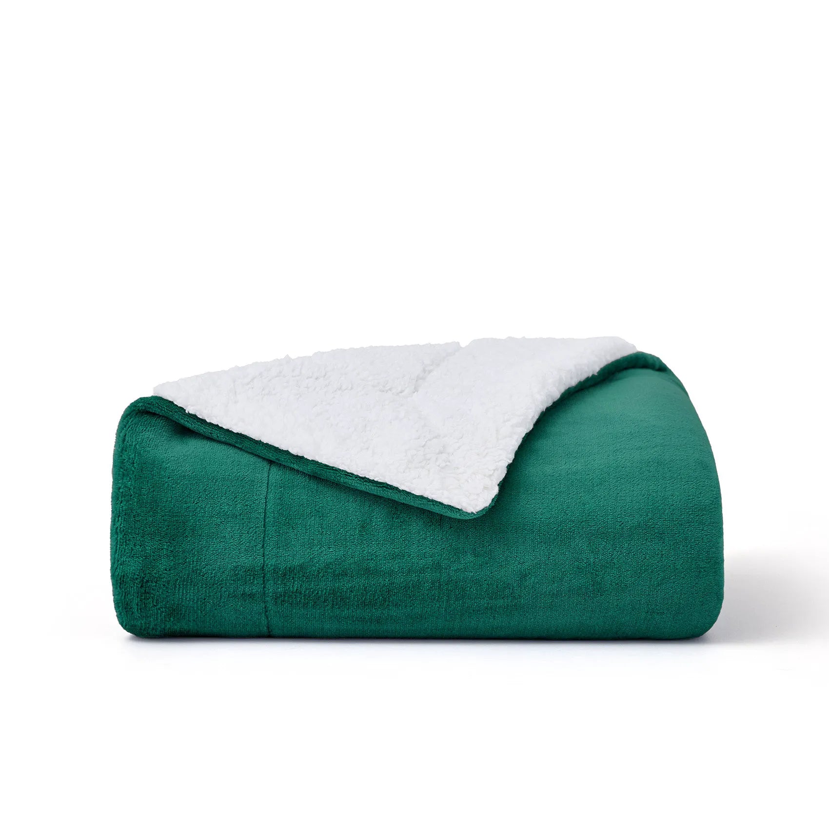 Cozy Sherpa Fleece Throw Blanket