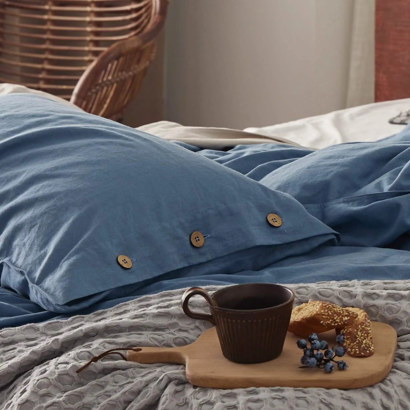PureWoven™ Cotton-Linen Blend Duvet Cover Set