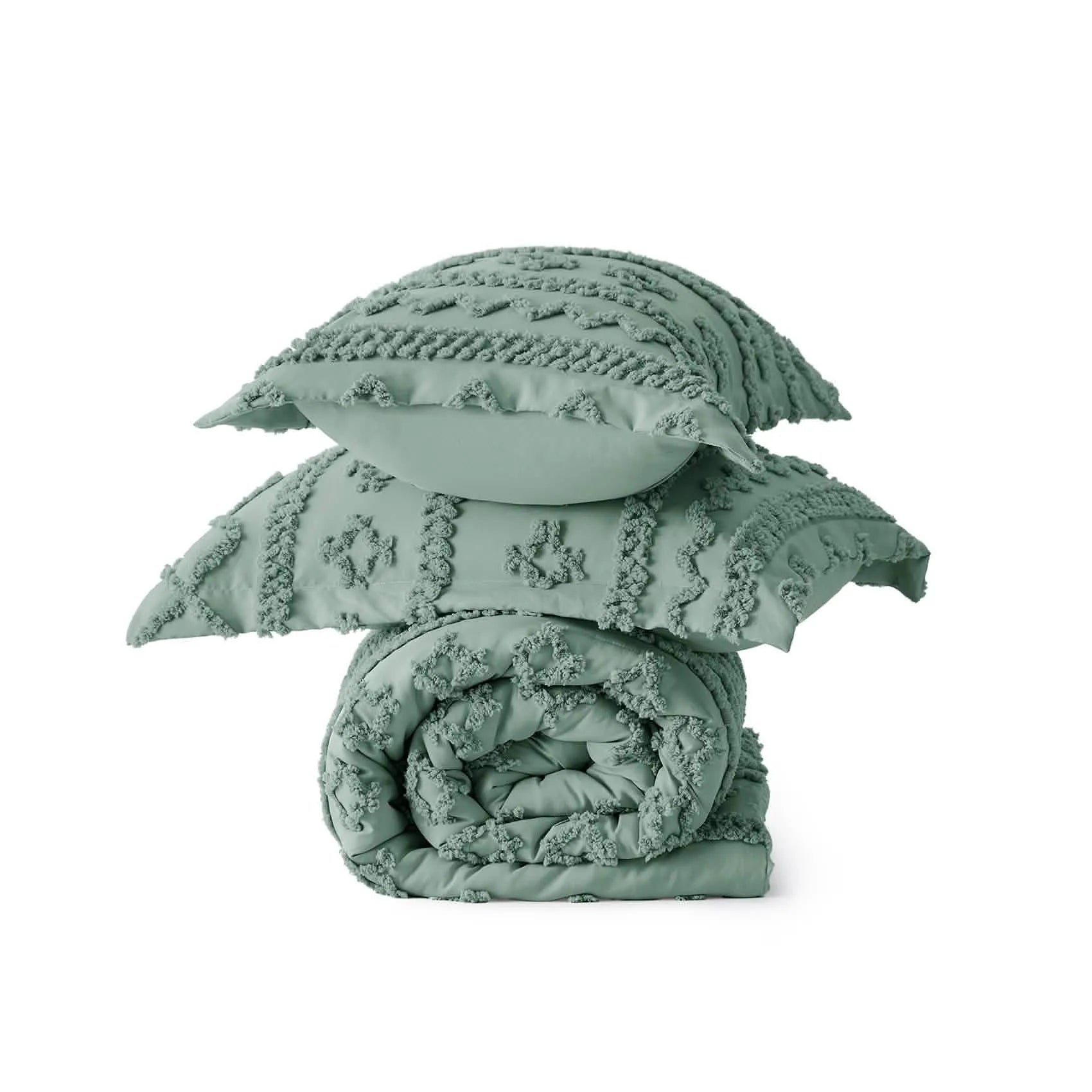 Boho Deluxe Embroidered Comforter Set