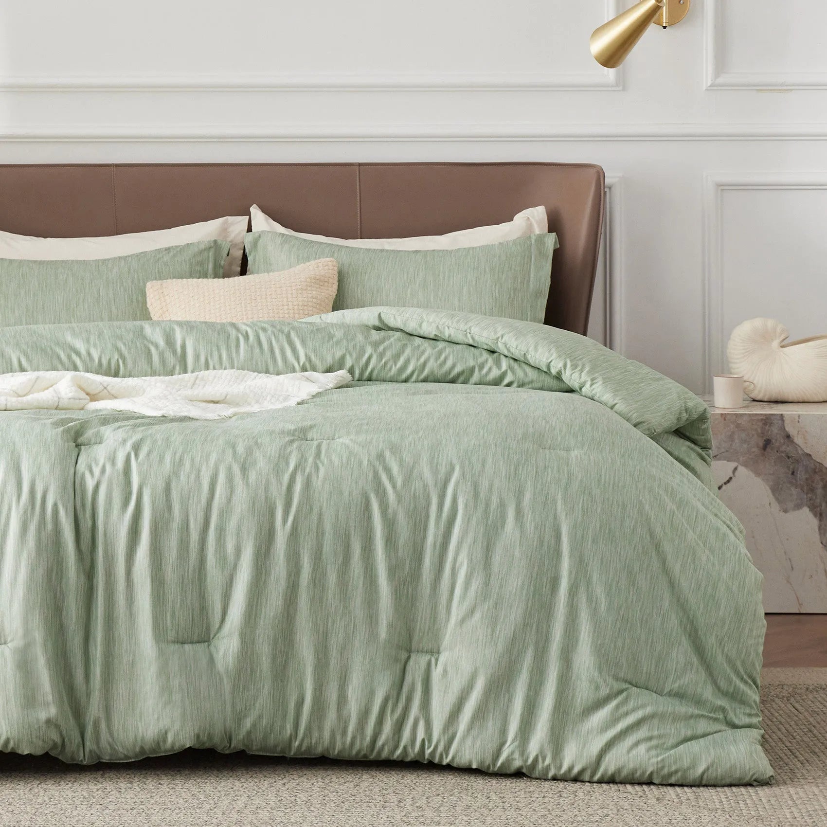 Cationic Dye Comforter Set - 90gsm