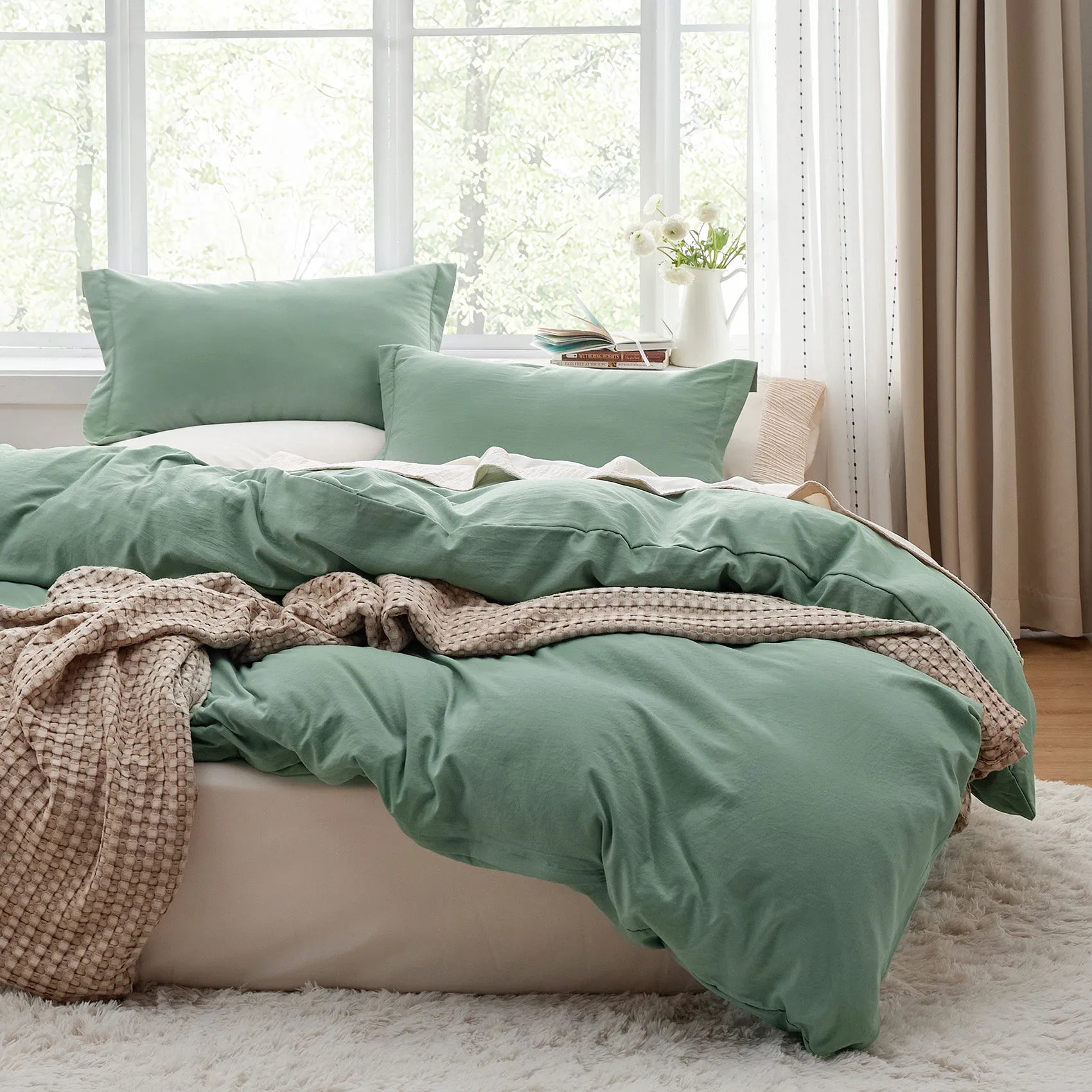 Ultra-Soft Hypoallergenic Microfiber Duvet Cover Set