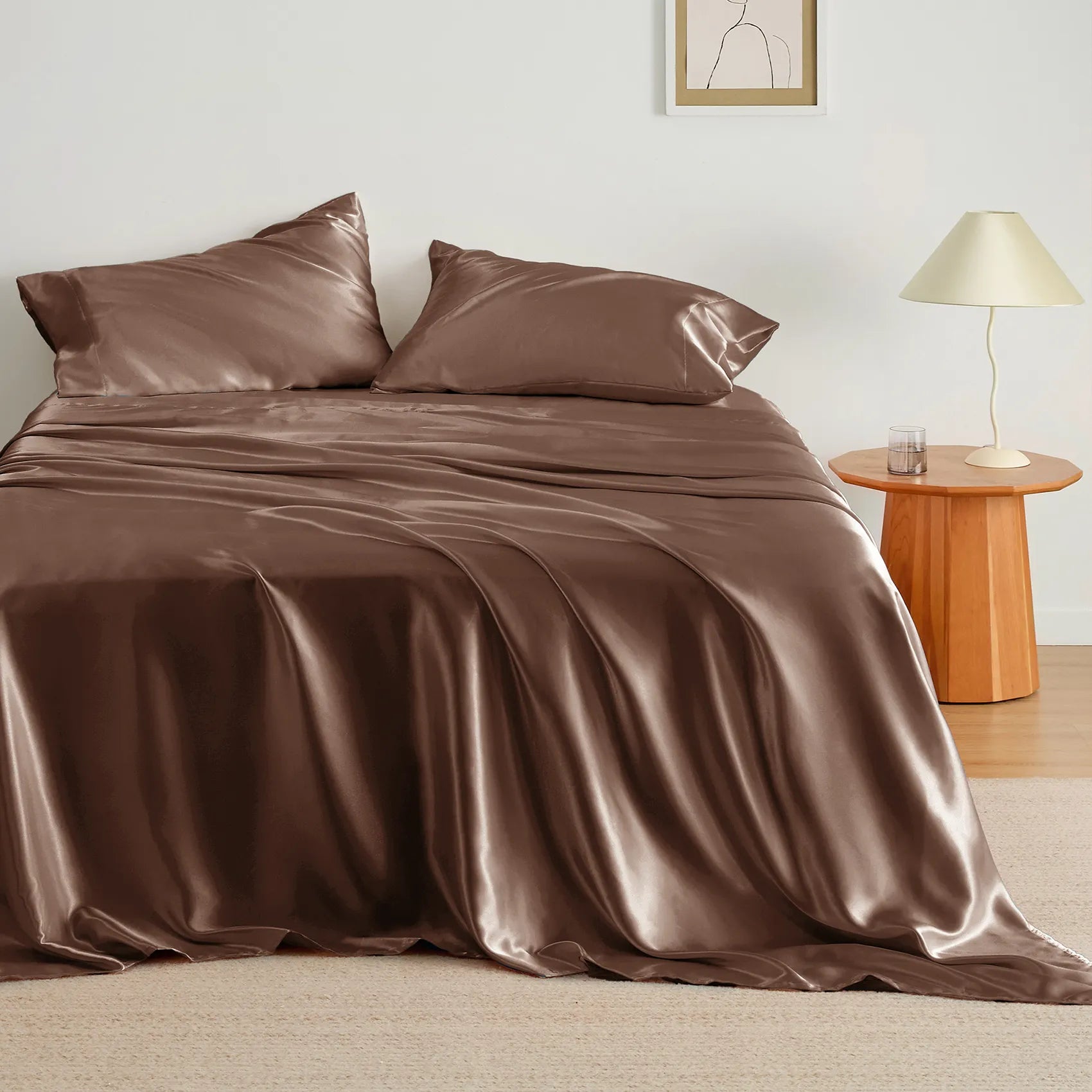 Luxurious Satin Sheet Set