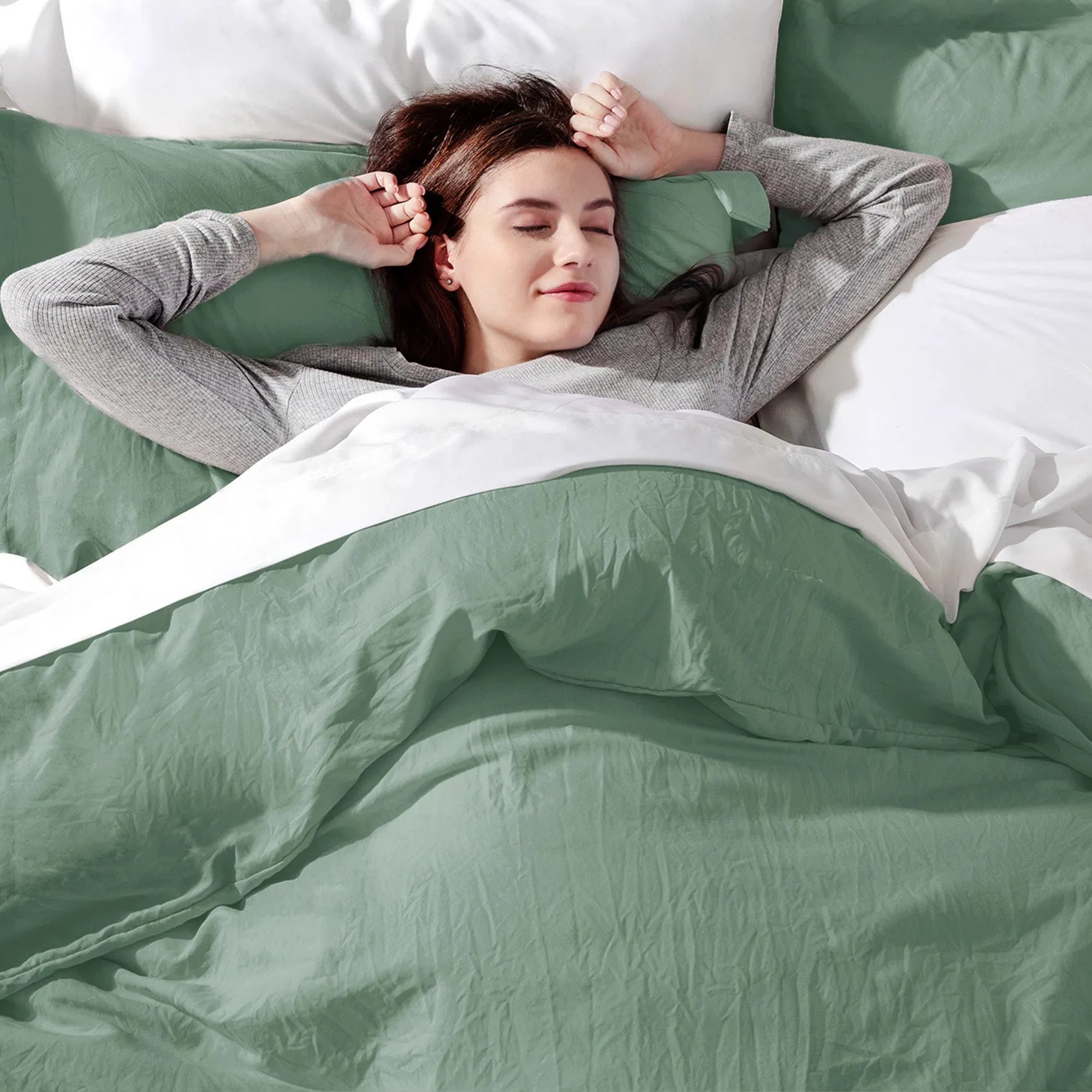 Ultra-Soft Hypoallergenic Microfiber Duvet Cover Set