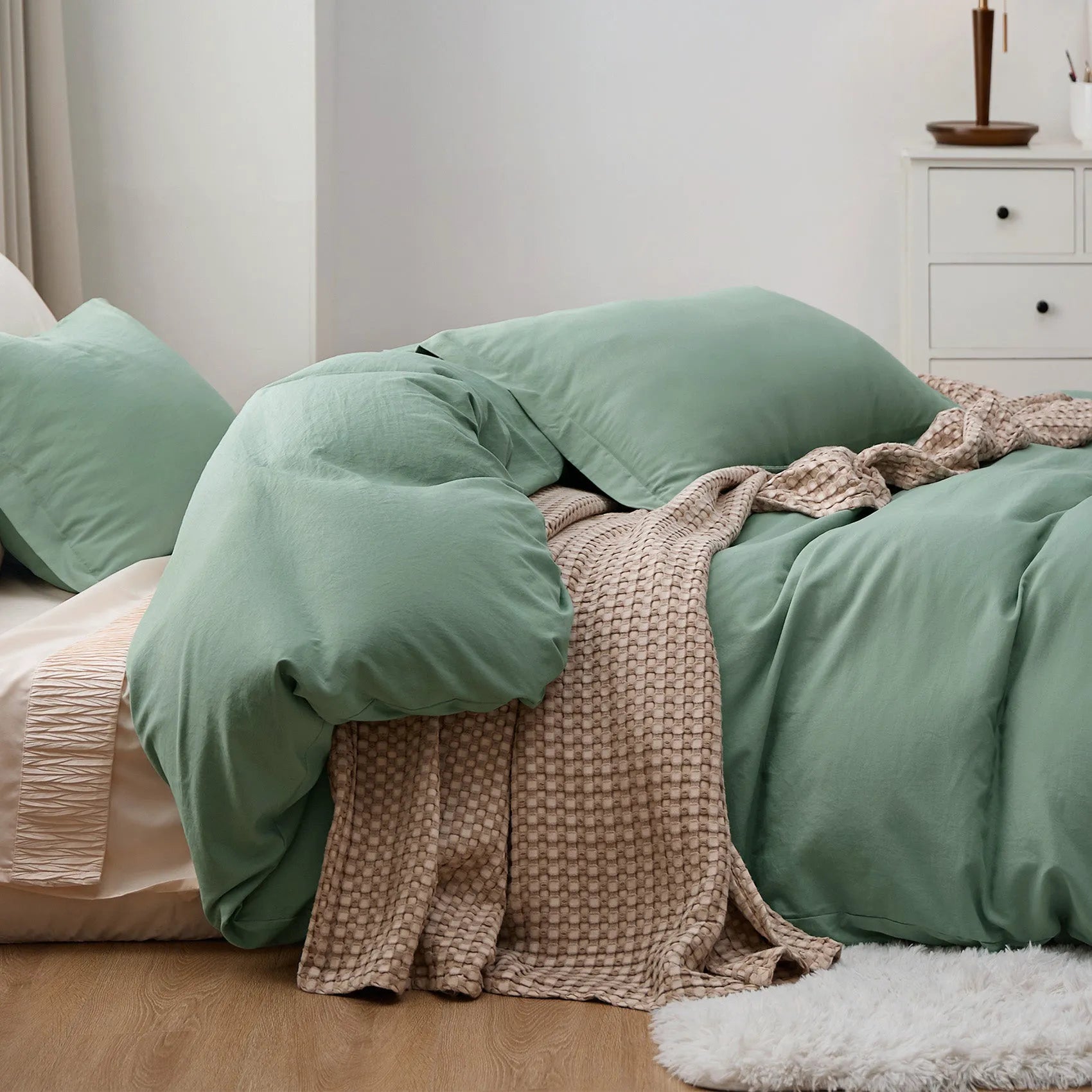 Ultra-Soft Hypoallergenic Microfiber Duvet Cover Set