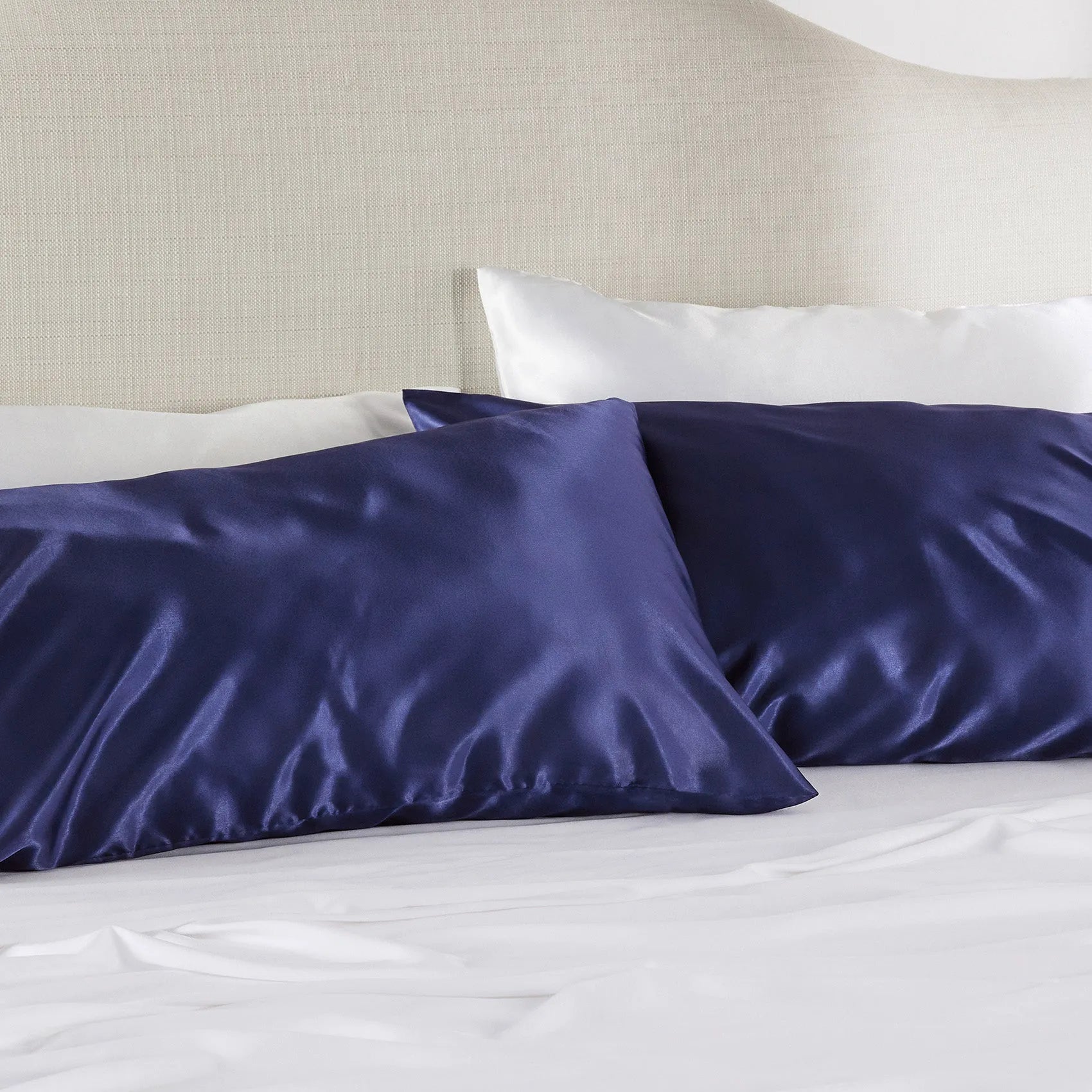Luxurious Solid Satin Pillowcase