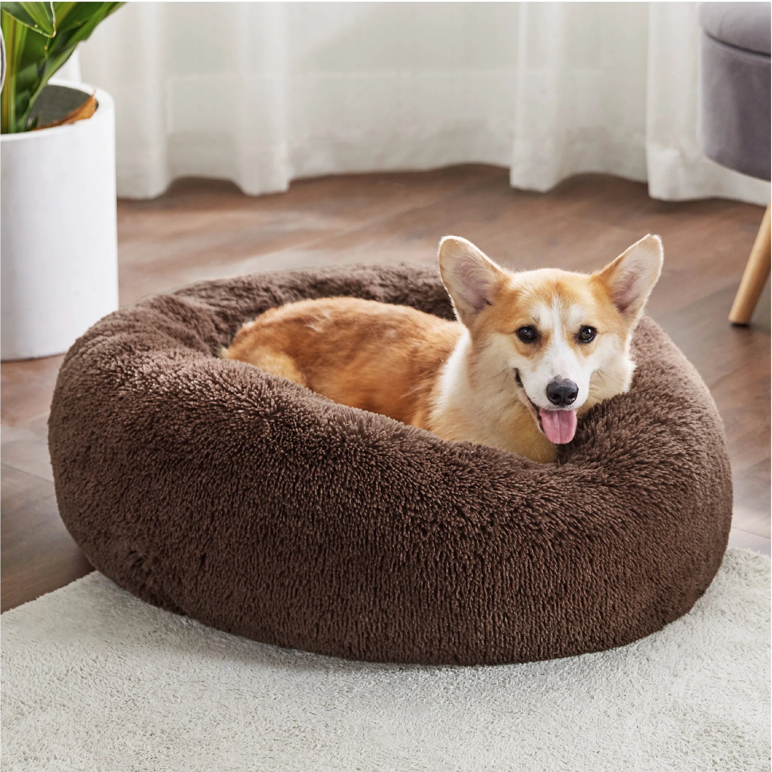 Calming Donut Bed for Pets
