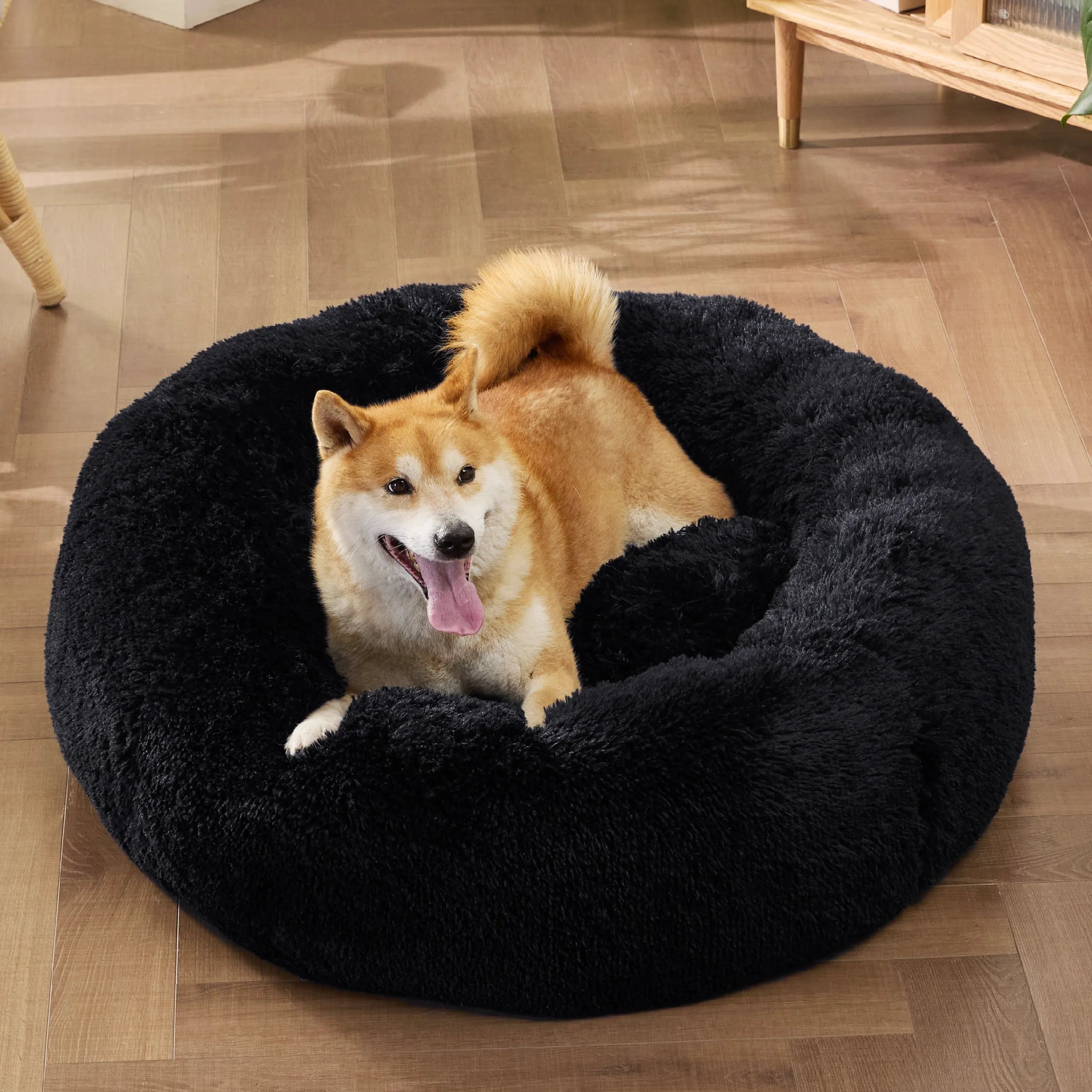 Calming Donut Bed for Pets