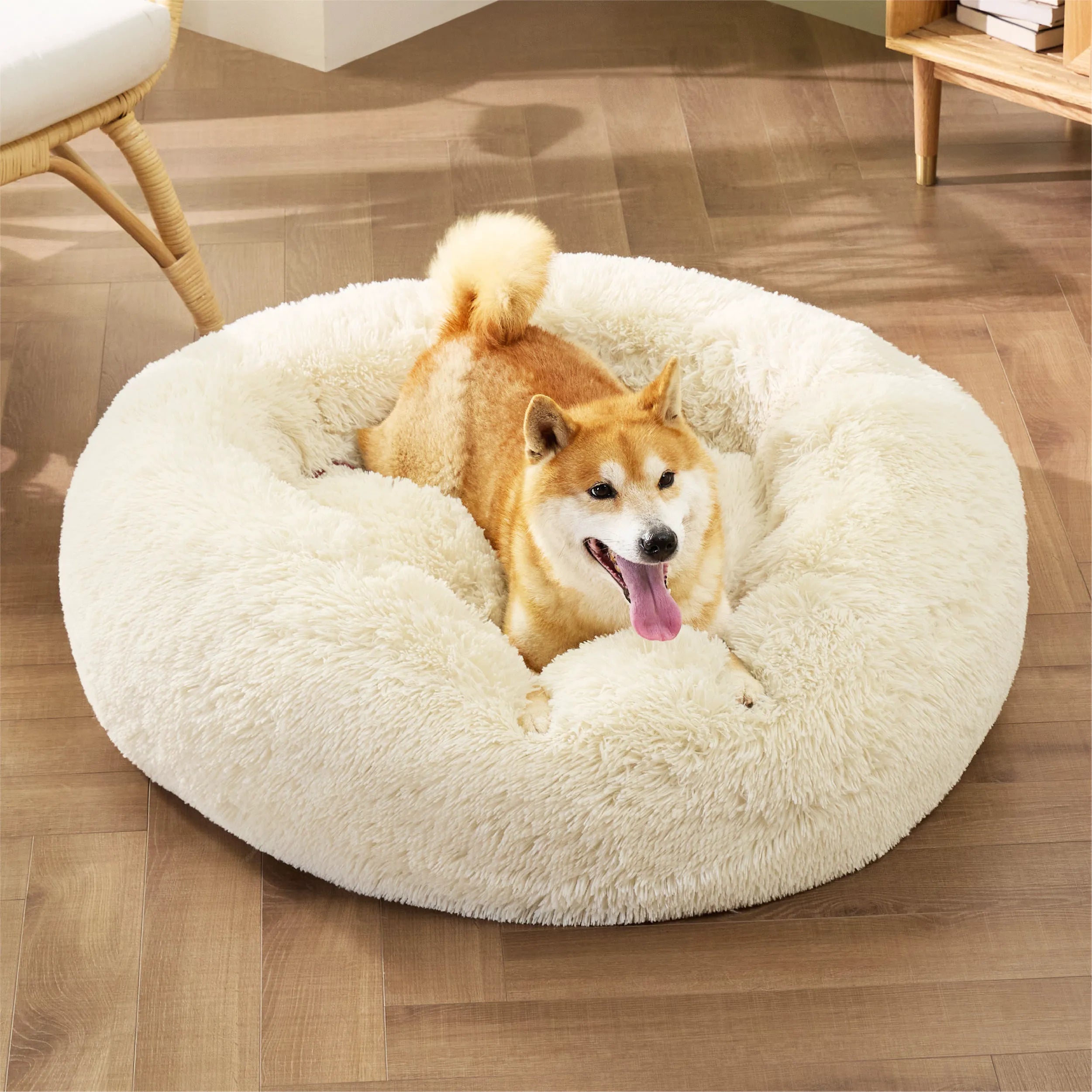 Calming Donut Bed for Pets