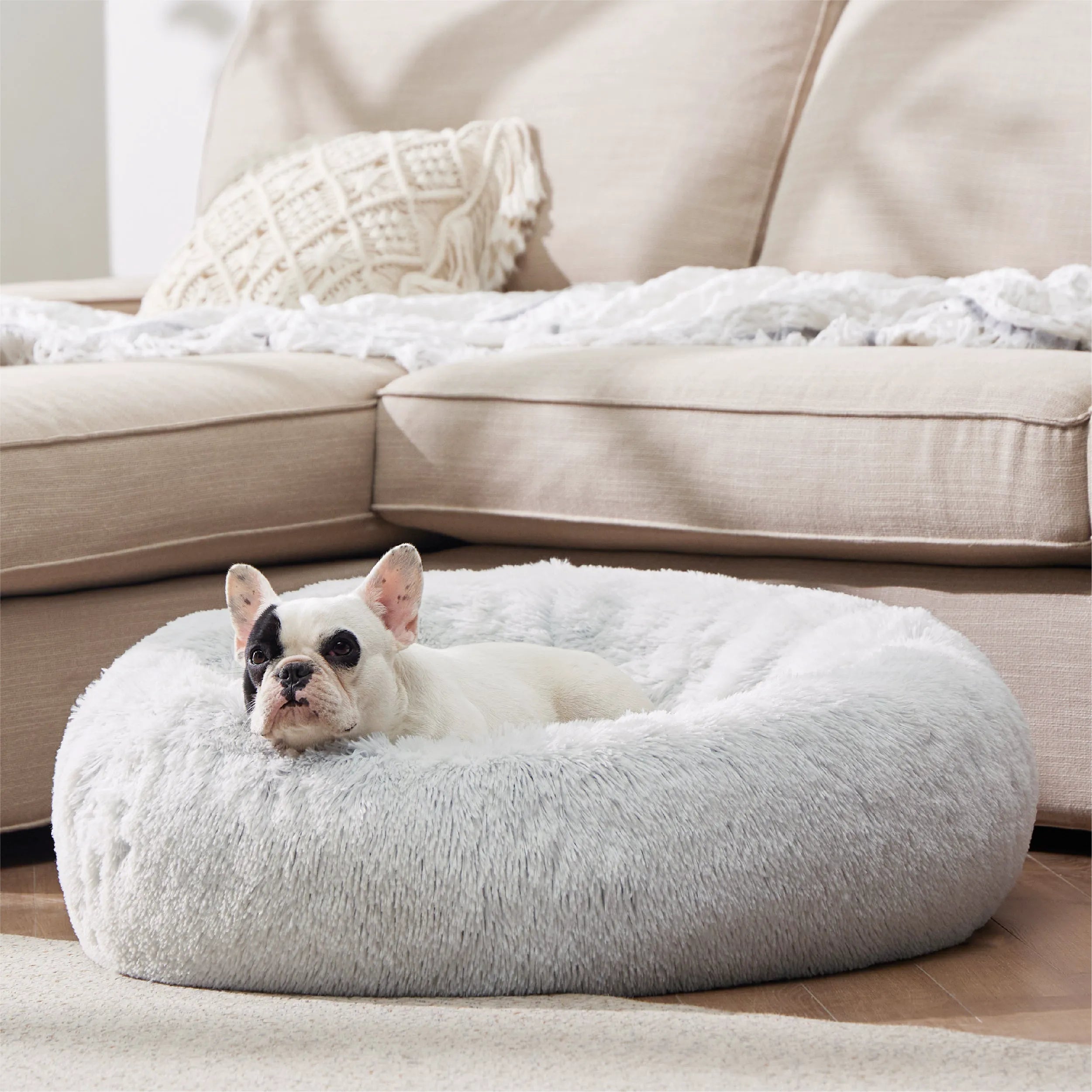 Calming Donut Bed for Pets