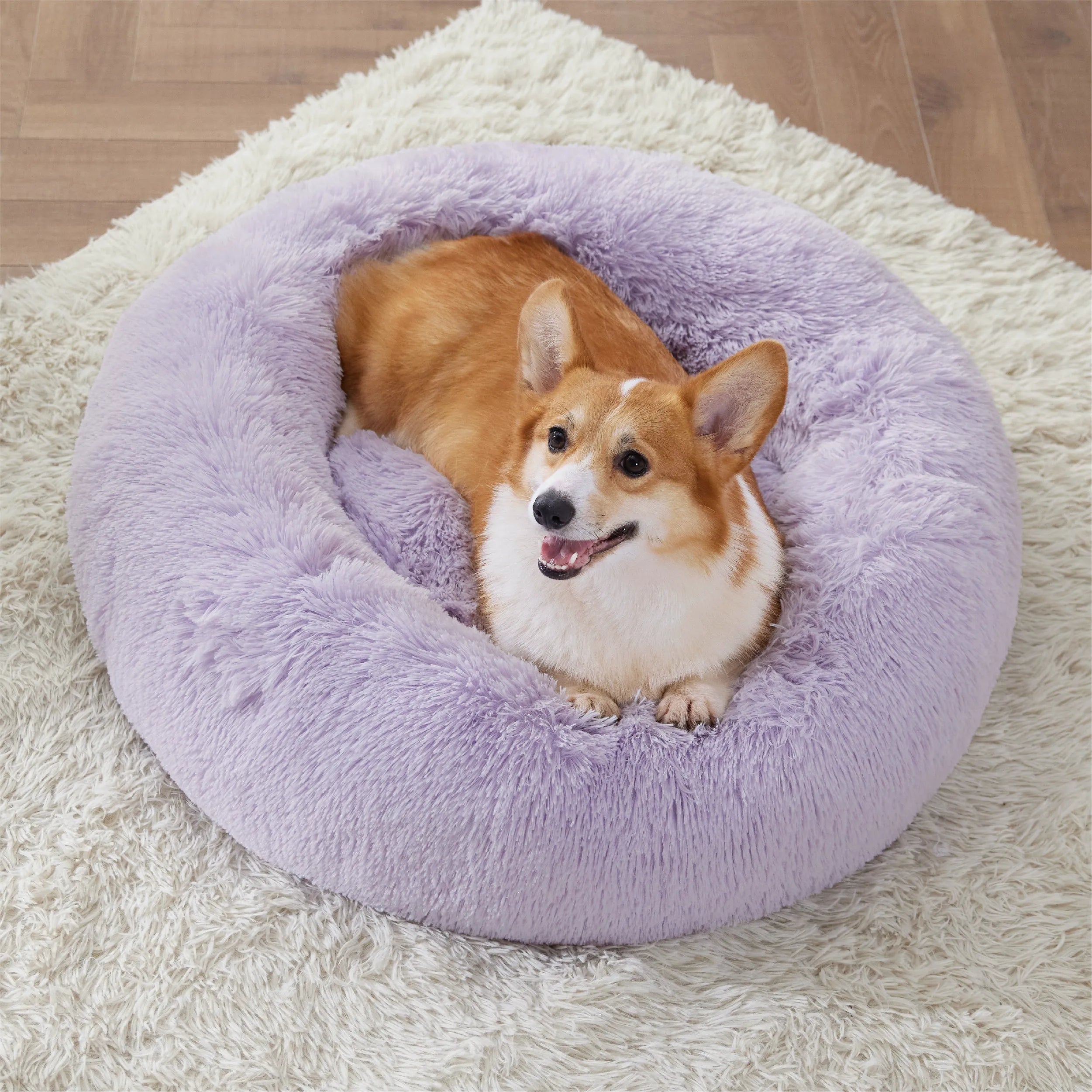 Calming Donut Bed for Pets