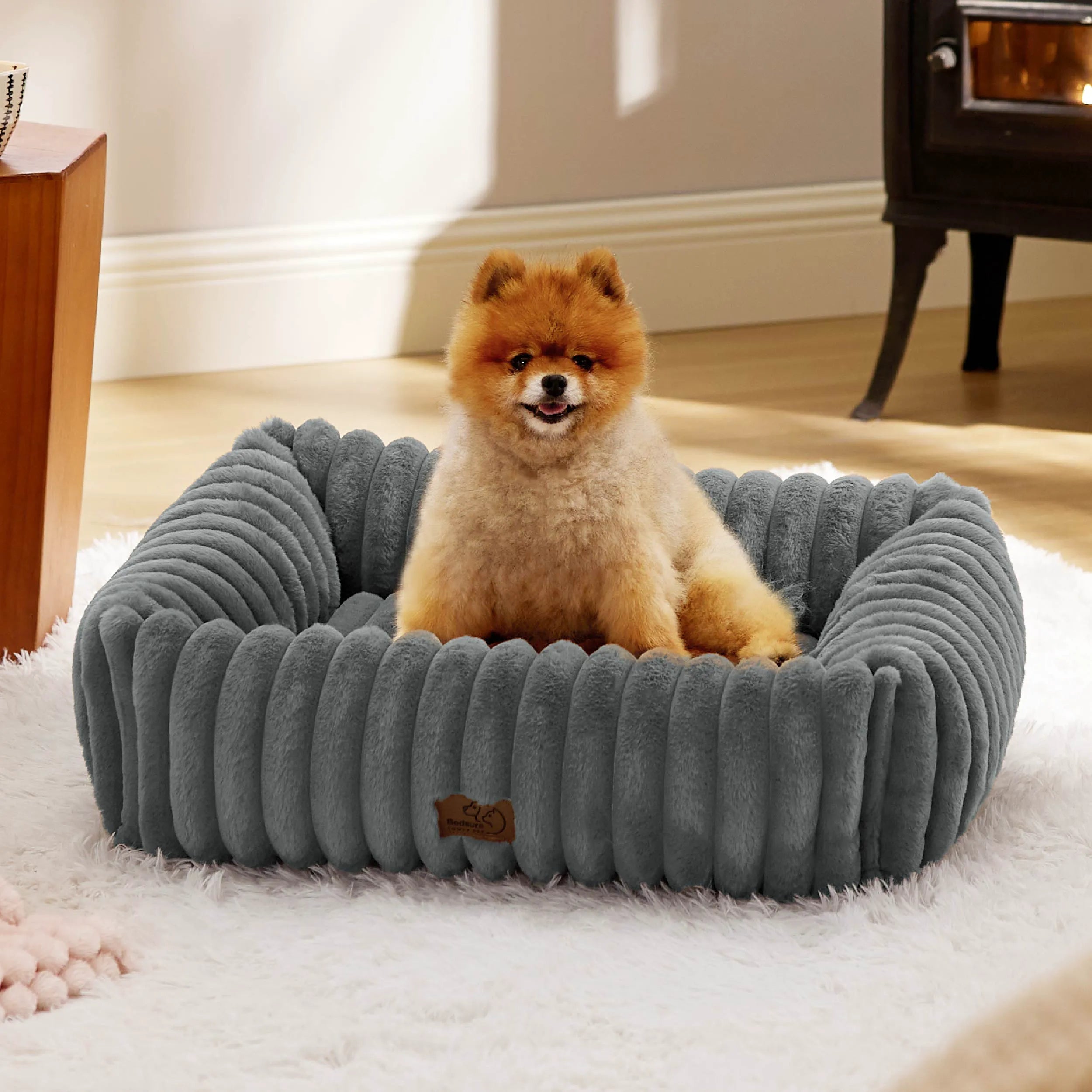 ComfyFleece™ Rectangular Dog Bed