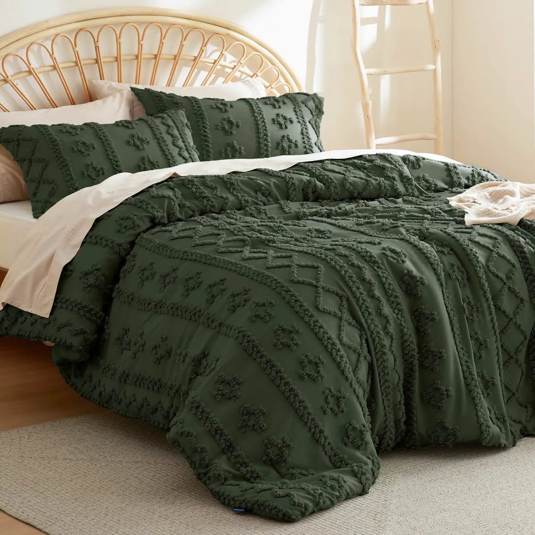 Boho Deluxe Embroidered Comforter Set