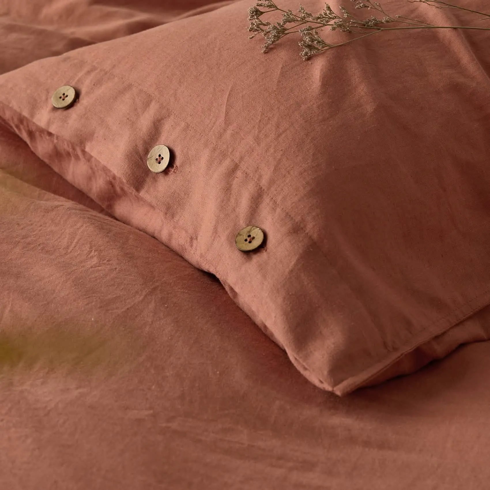 PureWoven™ Cotton-Linen Blend Duvet Cover Set
