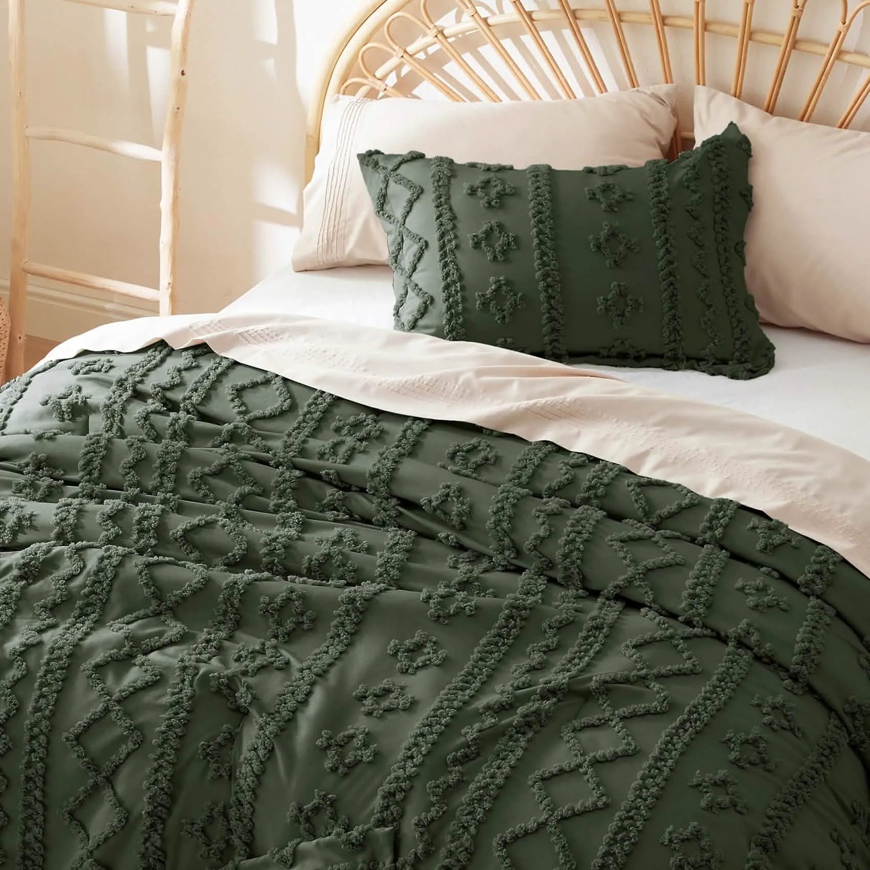 Boho Deluxe Embroidered Comforter Set