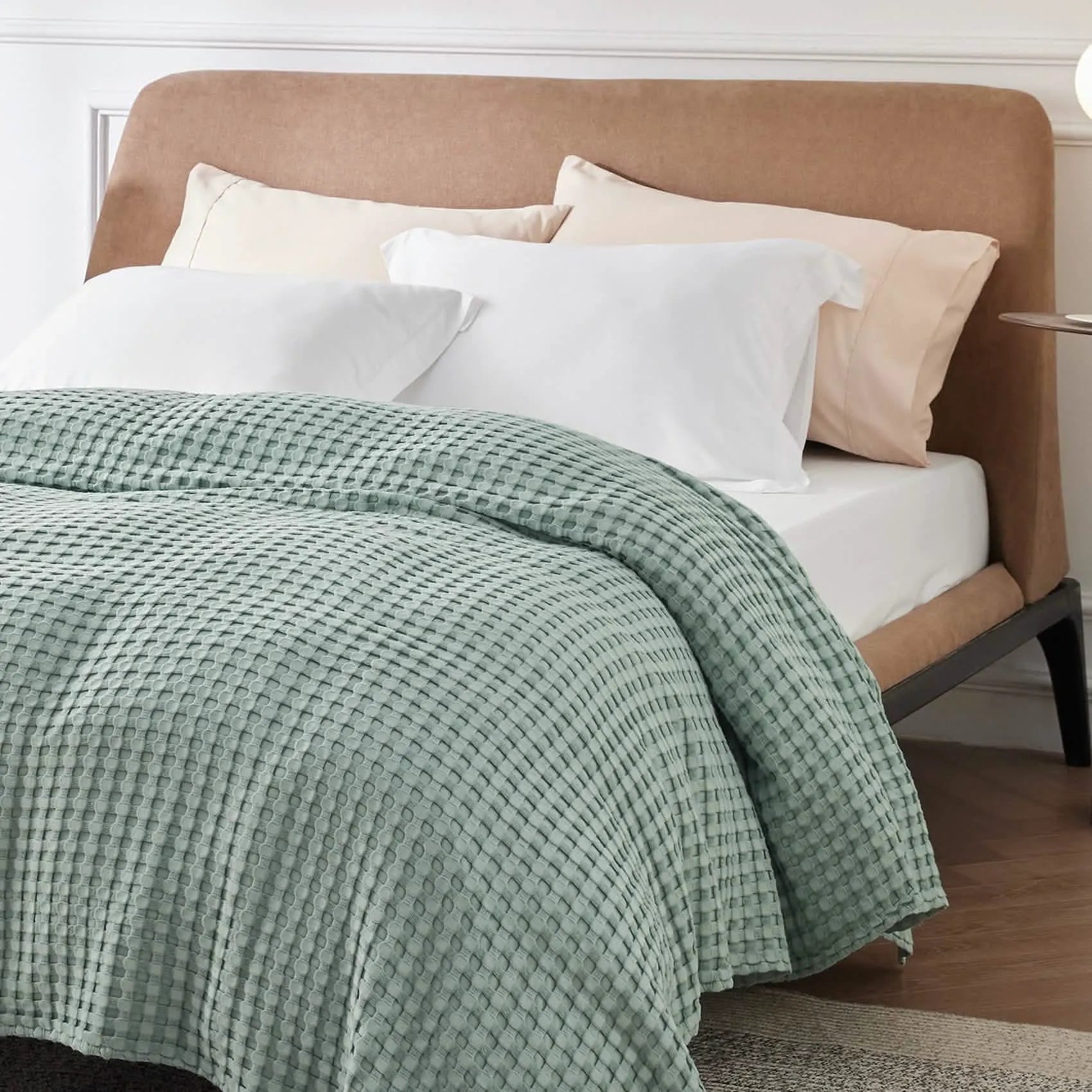 Bamboo Rayon Waffle Blanket