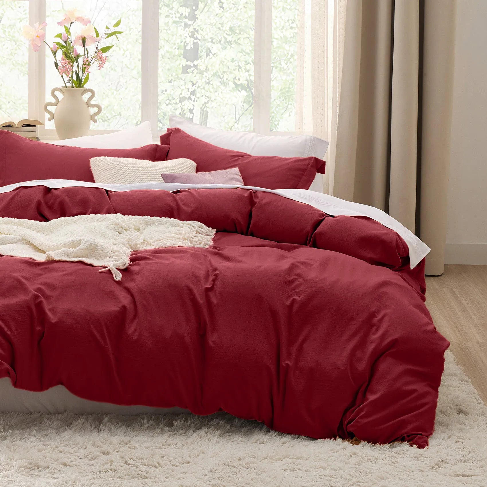 Ultra-Soft Hypoallergenic Microfiber Duvet Cover Set