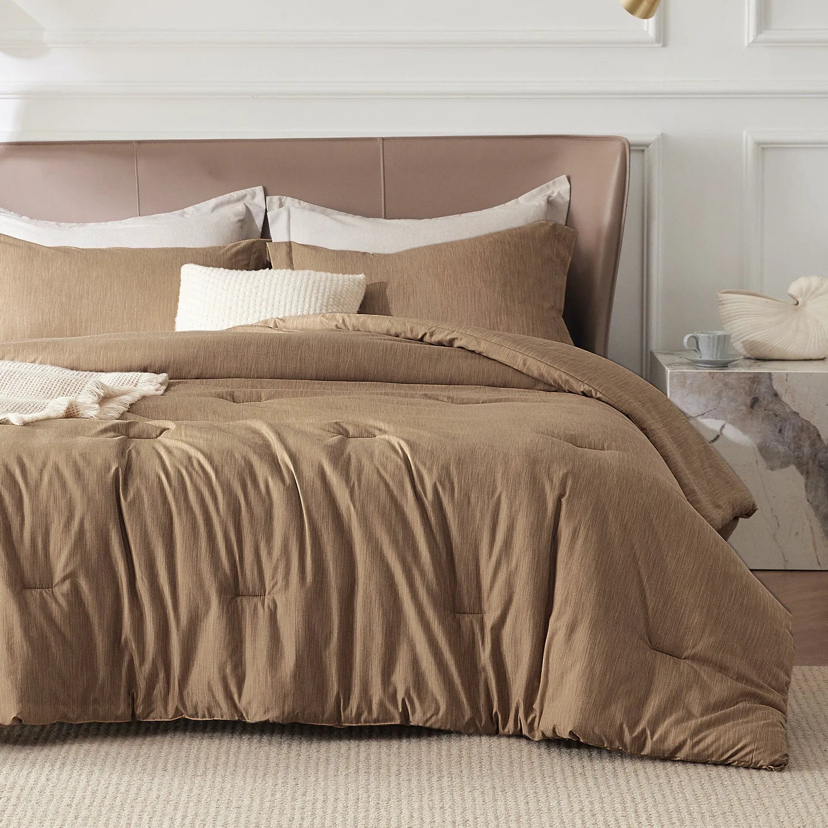Cationic Dye Comforter Set - 90gsm