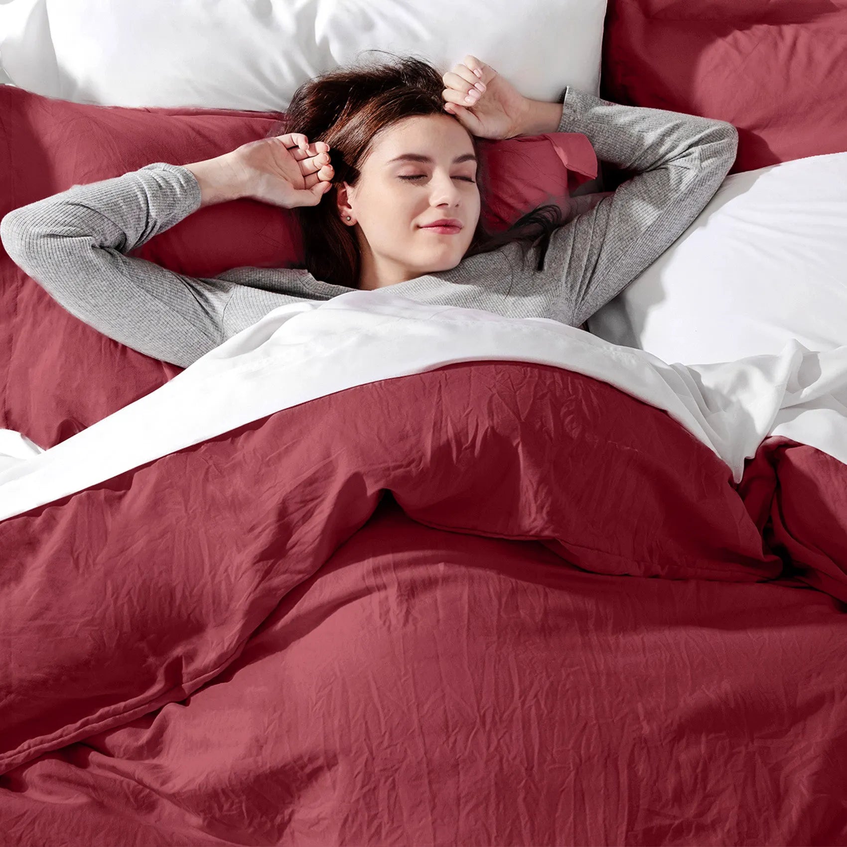 Ultra-Soft Hypoallergenic Microfiber Duvet Cover Set