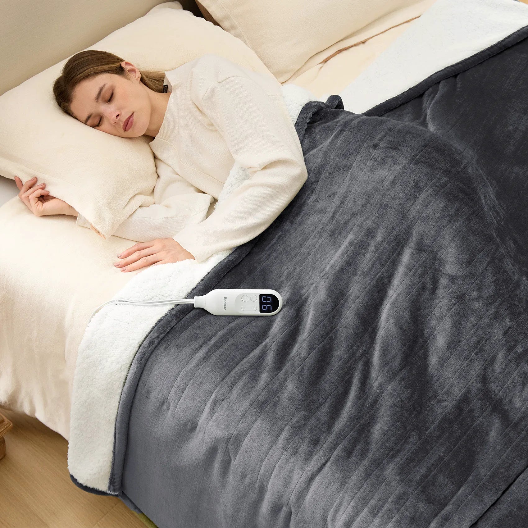 Heated Flannel Blanket