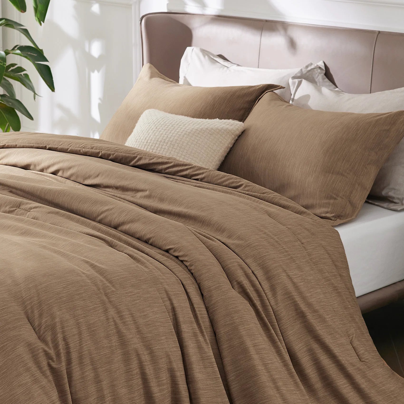 Cationic Dye Comforter Set - 90gsm