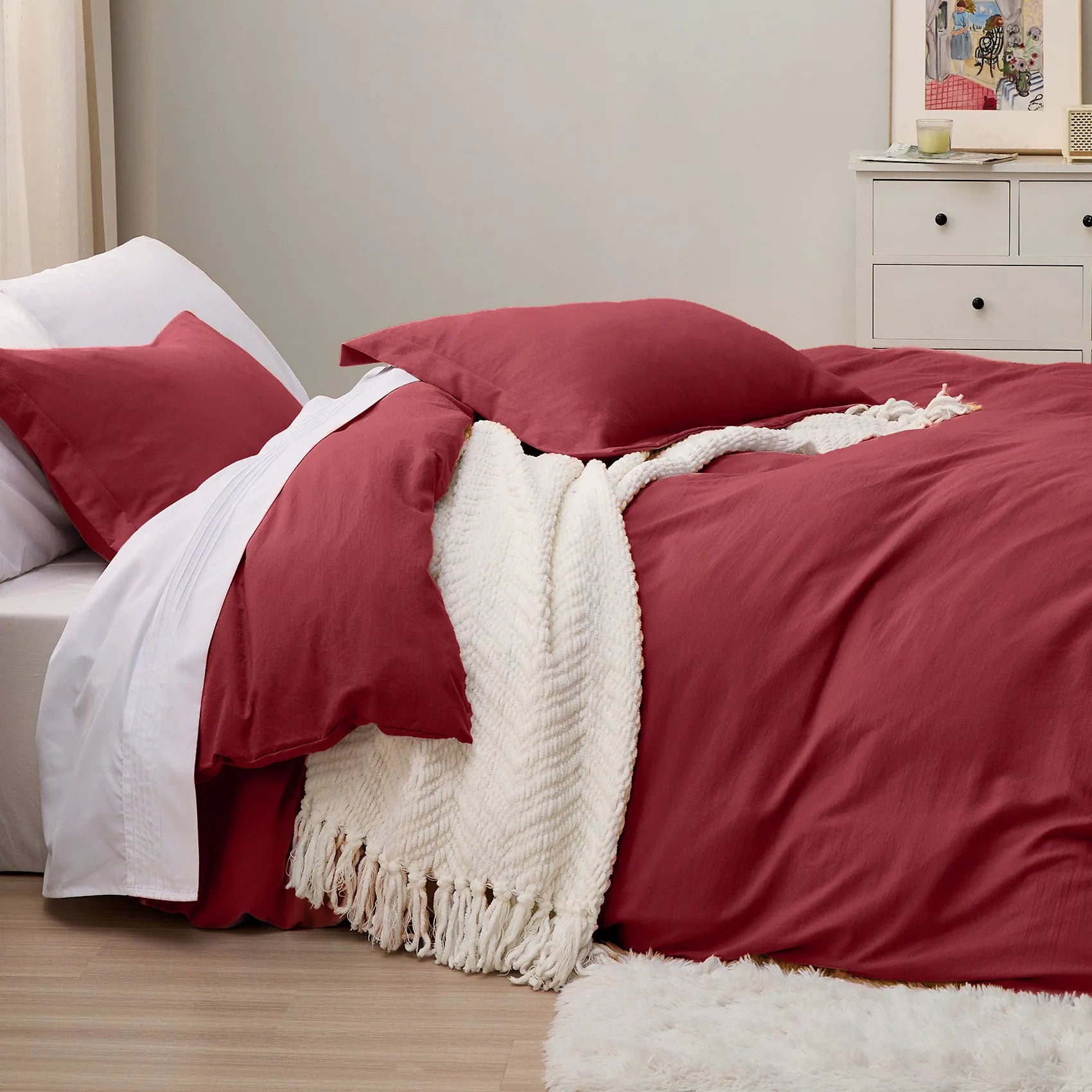 Ultra-Soft Hypoallergenic Microfiber Duvet Cover Set