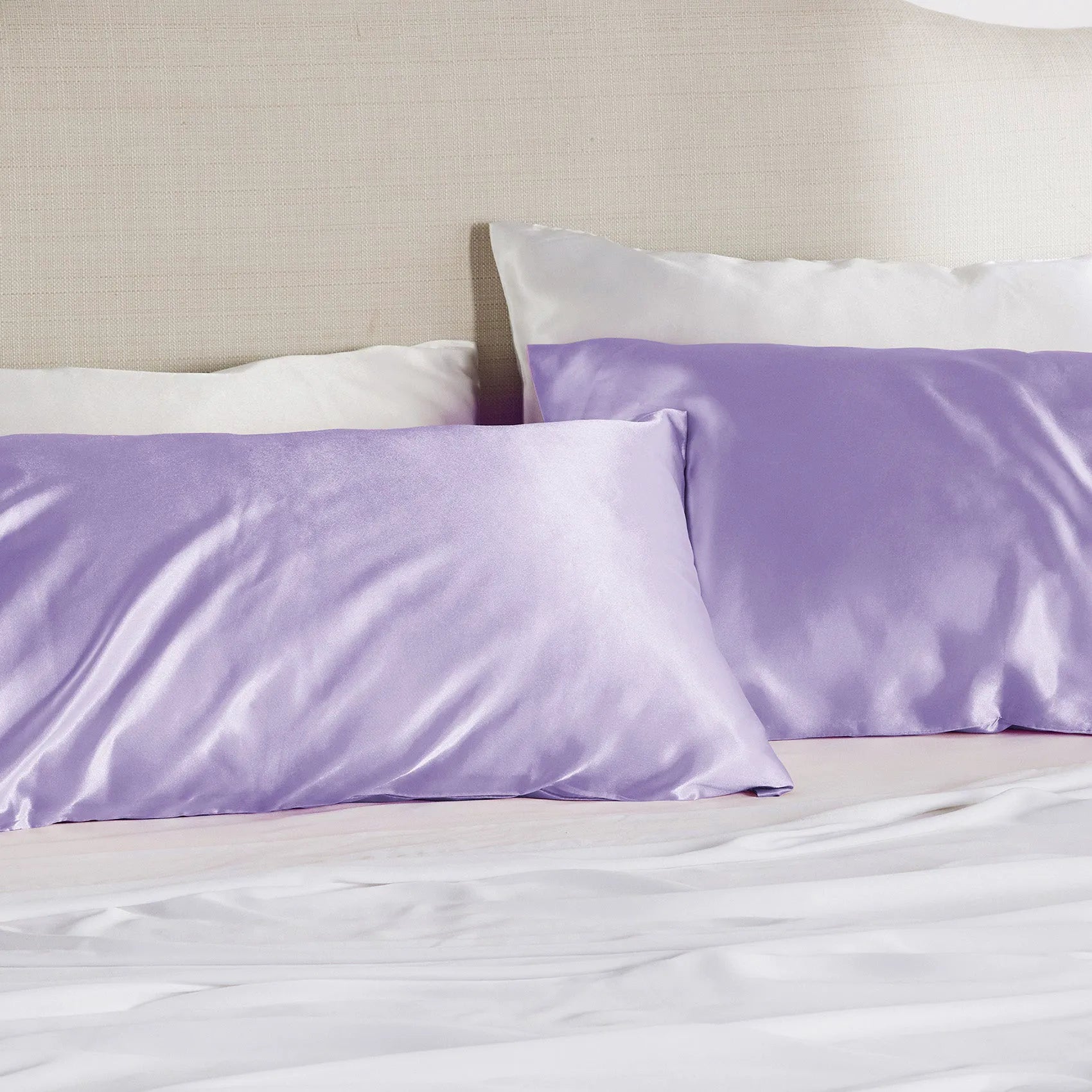 Luxurious Solid Satin Pillowcase