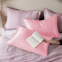Luxurious Solid Satin Pillowcase