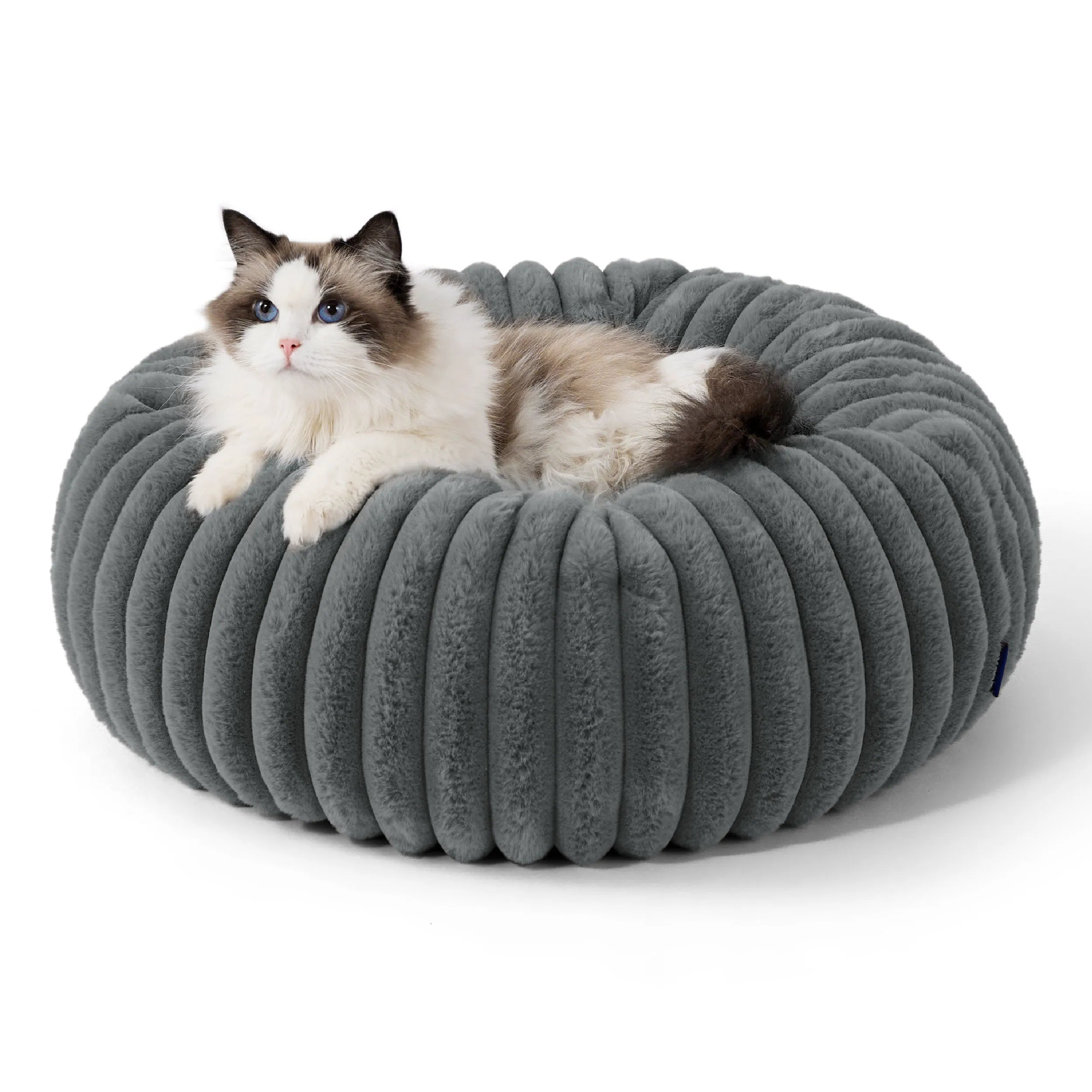 ComfyFleece™ Donut Dog Bed