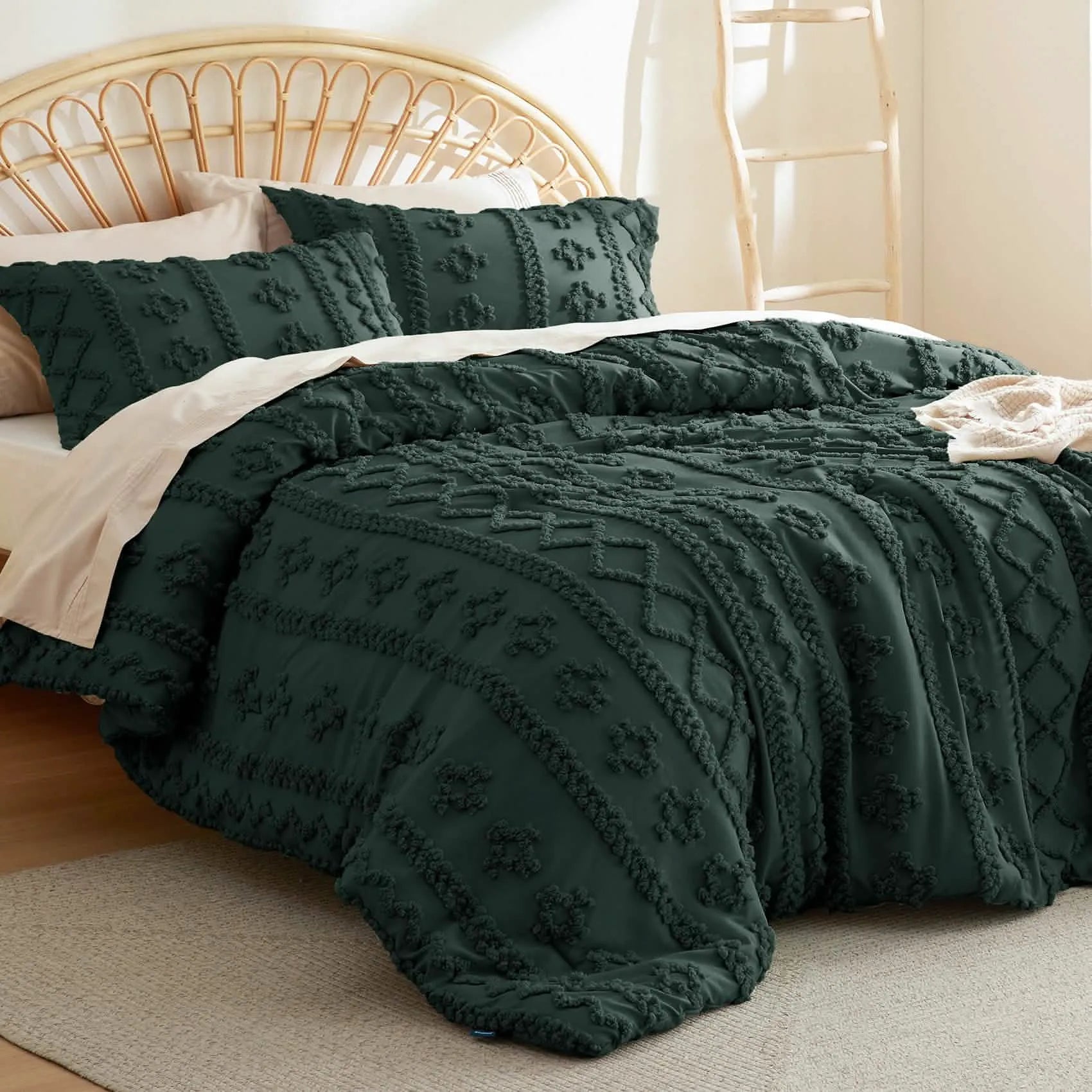 Boho Deluxe Embroidered Comforter Set
