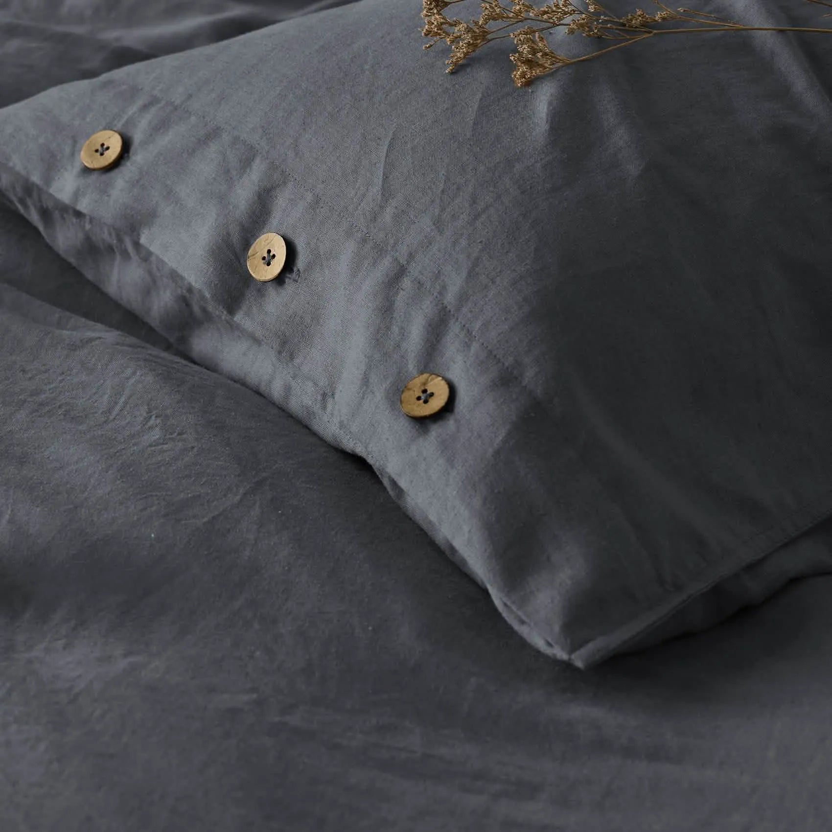 PureWoven™ Cotton-Linen Blend Duvet Cover Set