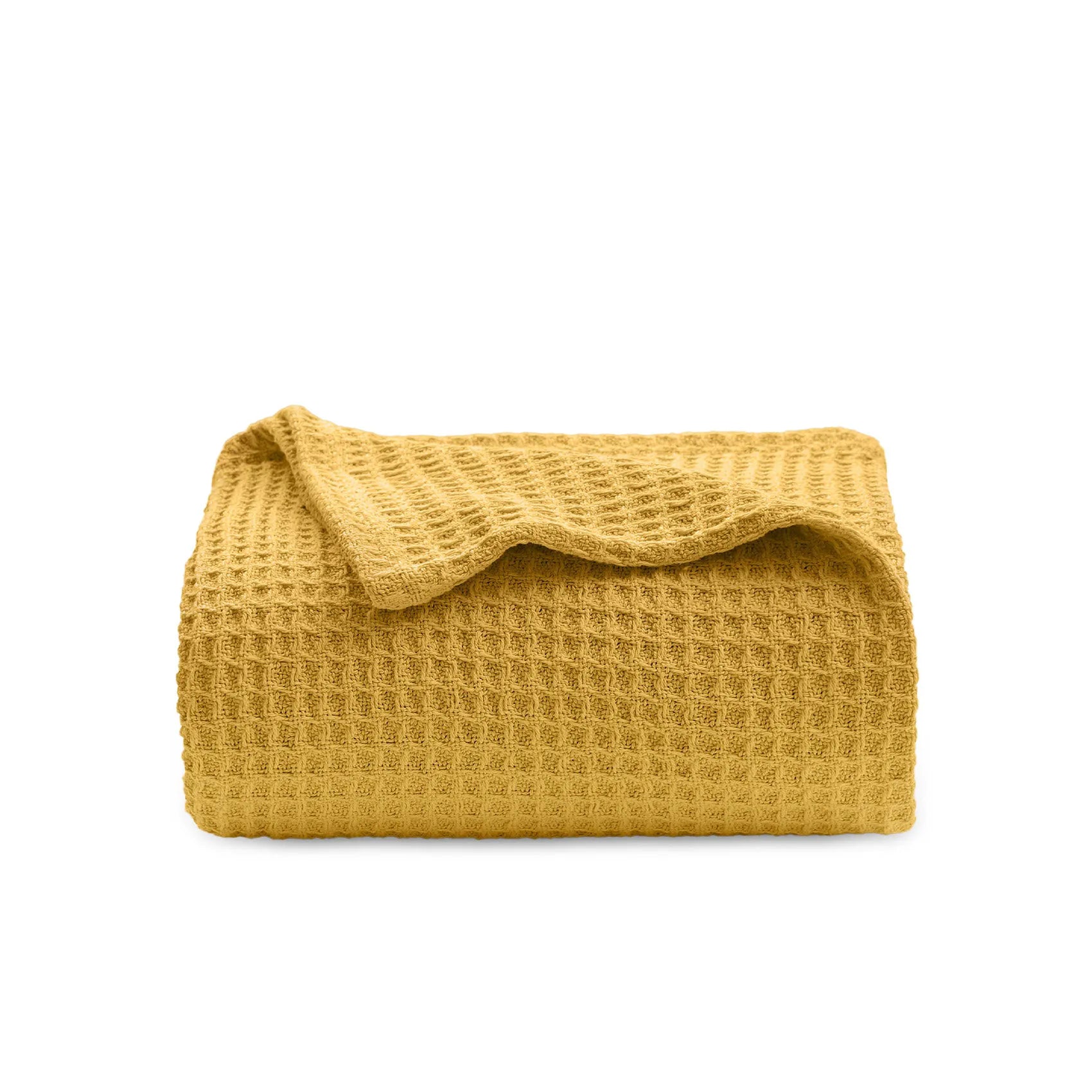 Cotton Waffle Weave Blanket