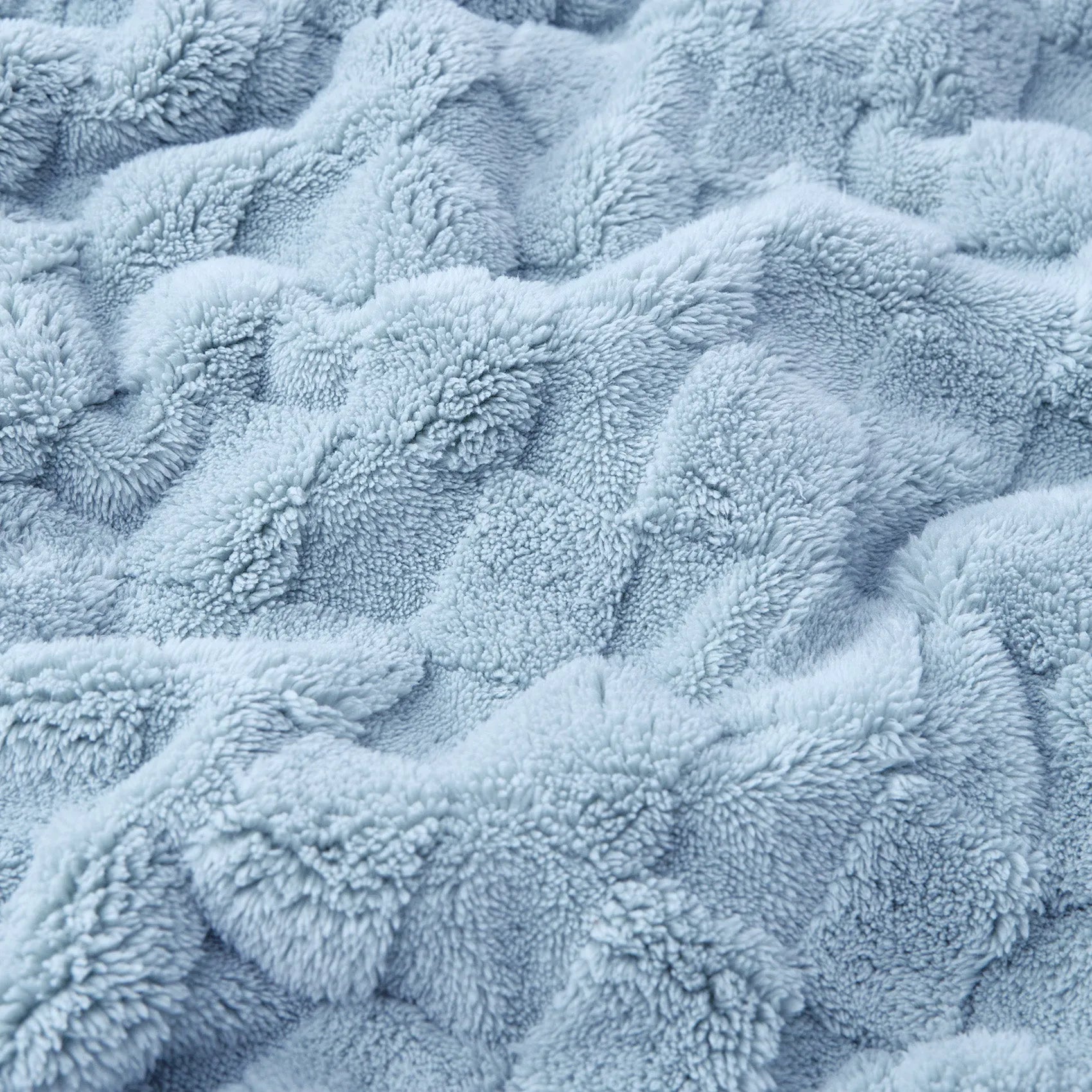 Jacquard Shaggy Sherpa Blanket